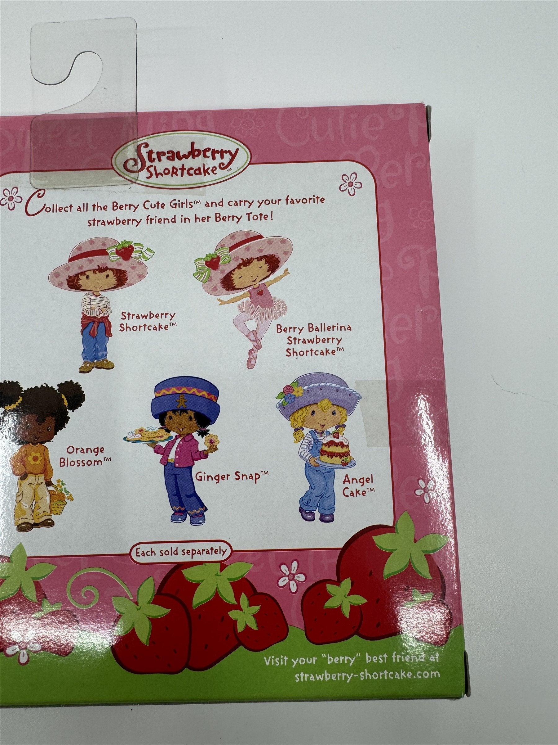 Strawberry Shortcake Roller Skating Strawberry Shortcake /w Berry Tote Clear/Red