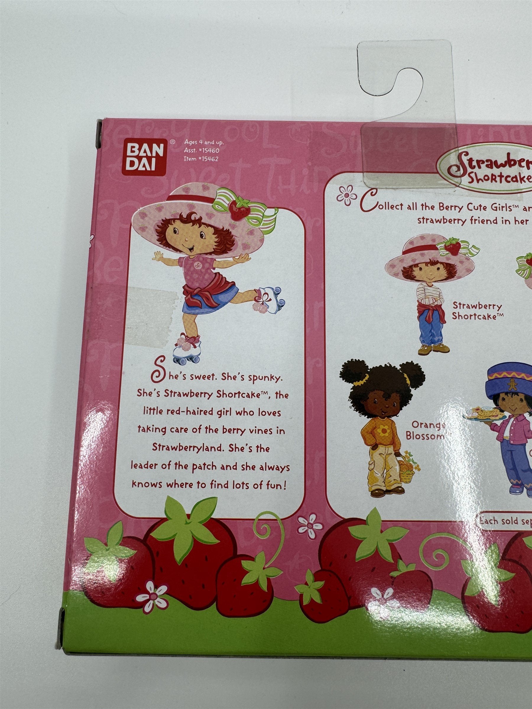 Strawberry Shortcake Roller Skating Strawberry Shortcake /w Berry Tote Clear/Red