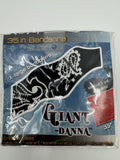 Giant-Danna 35" XL Bandanna Paisley Black USA Carolina Manf. Greenville SC NEW