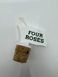 Vintage "FOUR ROSES" Whiskey/Bourbon/Liquor Pour Spout Topper for Whiskey Bottle