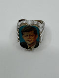 1960's John F Kennedy JFK American Flag 35th President Plastic Toy Flicker Ring