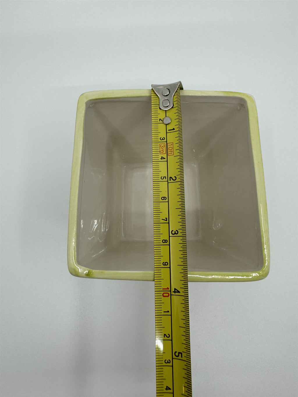 Vintage Ladybug Leaf Leaves Beetle Ceramic Planter