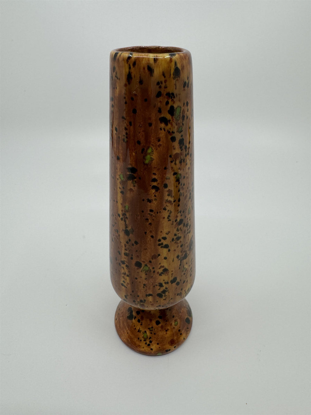 1970s Vintage Retro Mid-Century Collectibles Vase Unique Design Earthy Lava