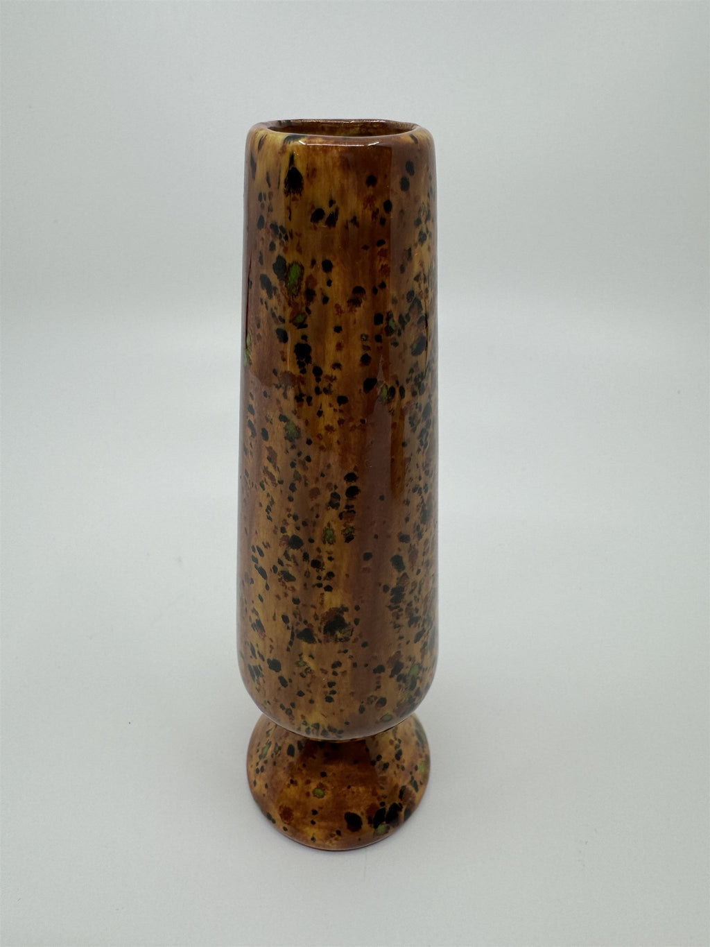1970s Vintage Retro Mid-Century Collectibles Vase Unique Design Earthy Lava