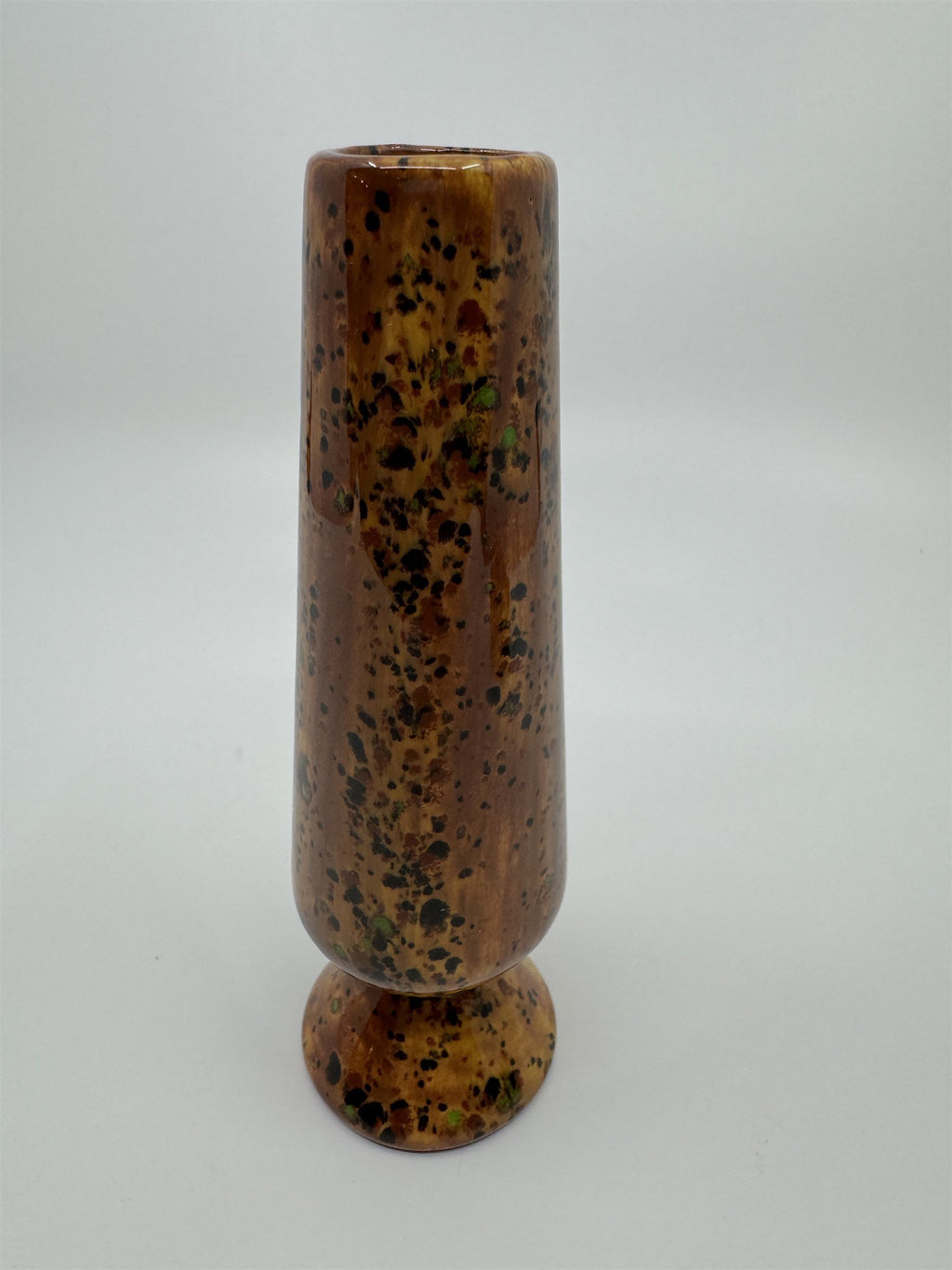 1970s Vintage Retro Mid-Century Collectibles Vase Unique Design Earthy Lava