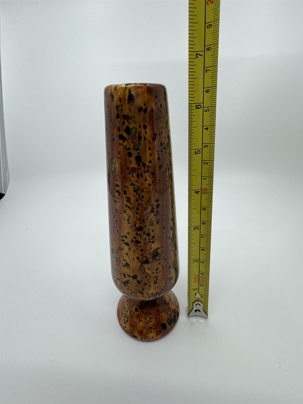 1970s Vintage Retro Mid-Century Collectibles Vase Unique Design Earthy Lava