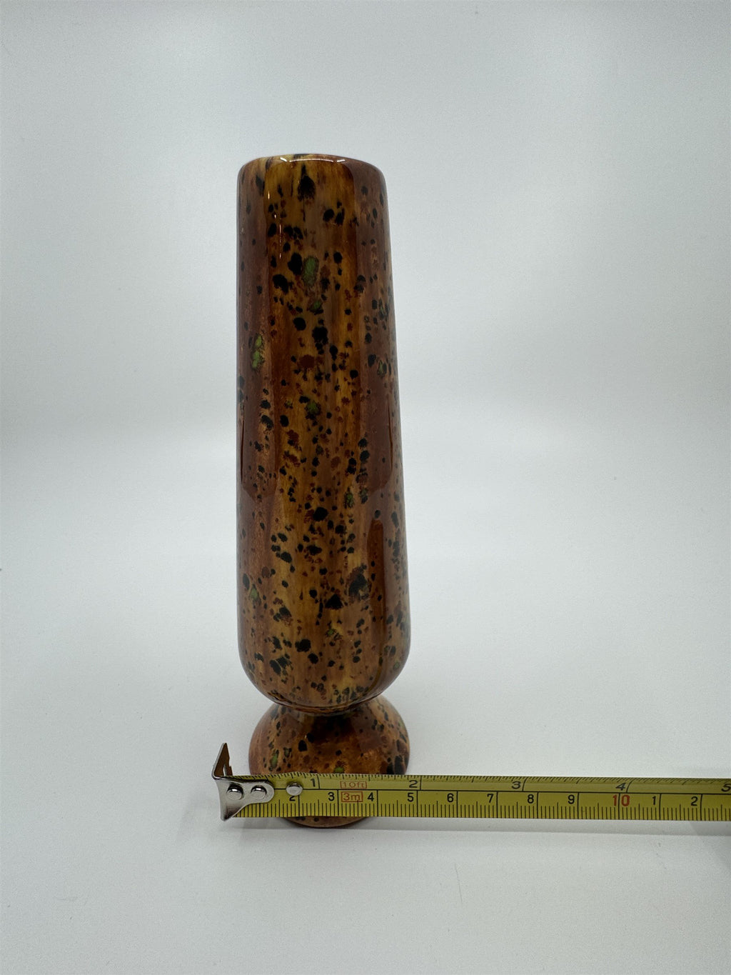 1970s Vintage Retro Mid-Century Collectibles Vase Unique Design Earthy Lava