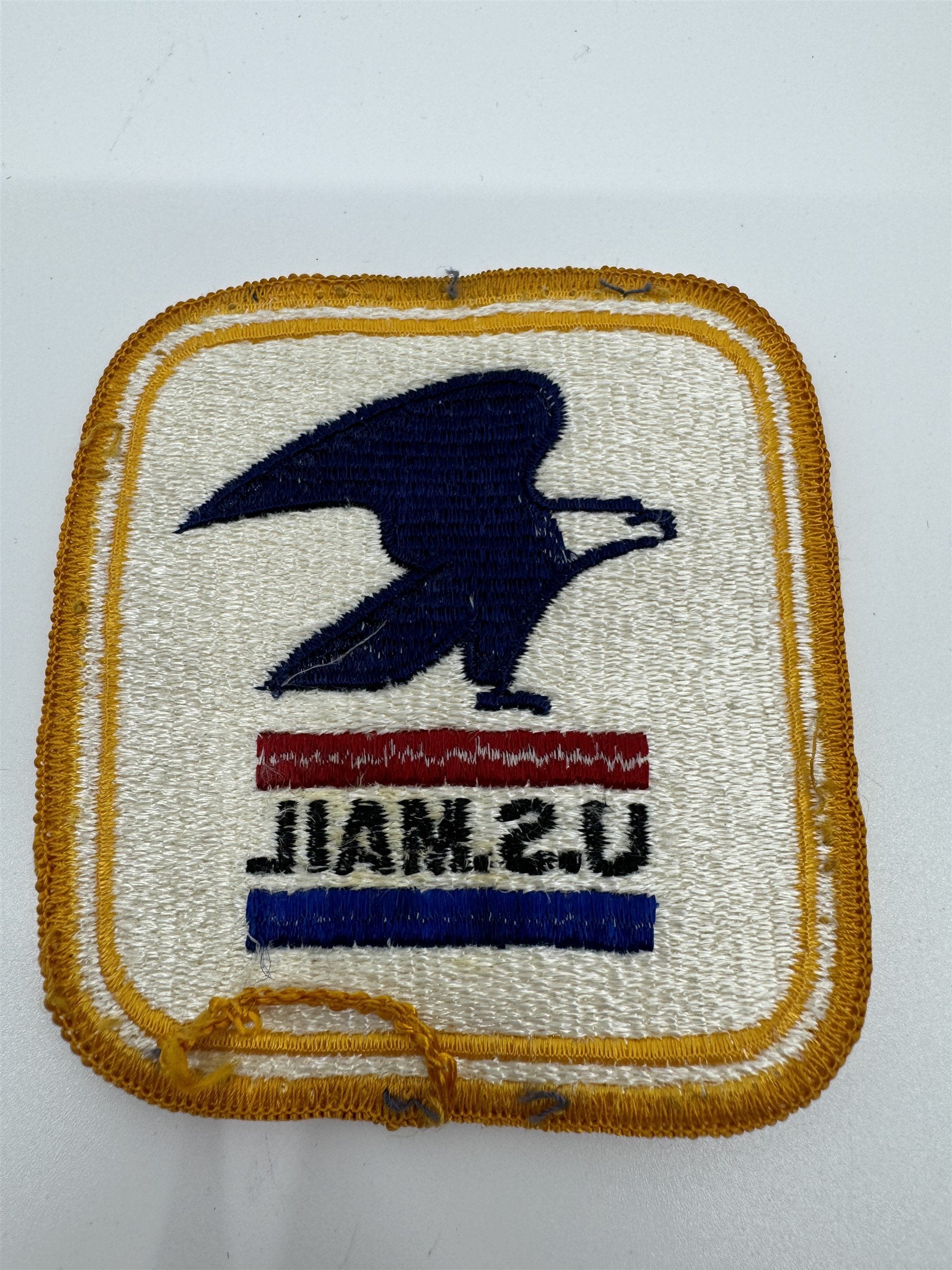 Vintage USPS U.S. Mail Cloth Patch for Postal Workers Uniform 1970s