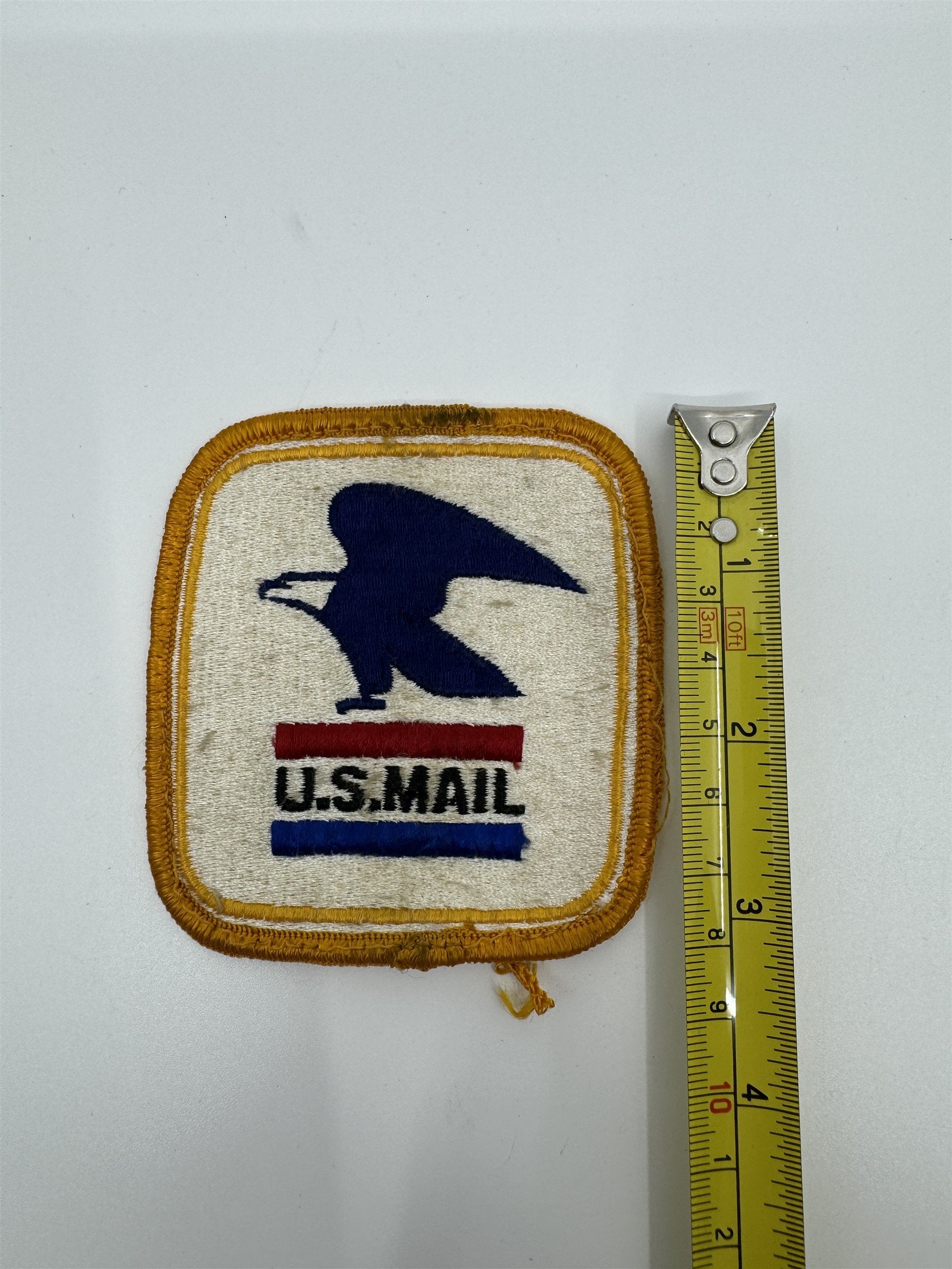 Vintage USPS U.S. Mail Cloth Patch for Postal Workers Uniform 1970s