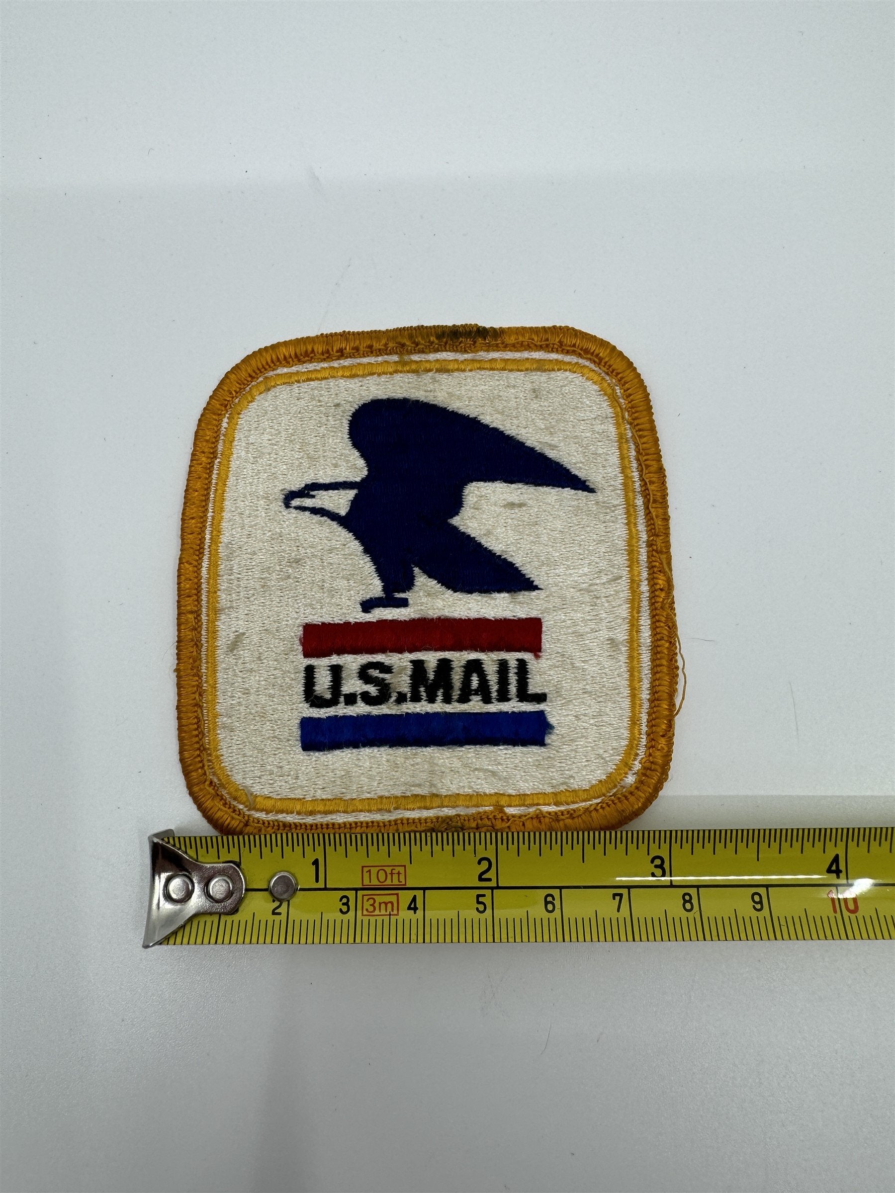 Vintage USPS U.S. Mail Cloth Patch for Postal Workers Uniform 1970s