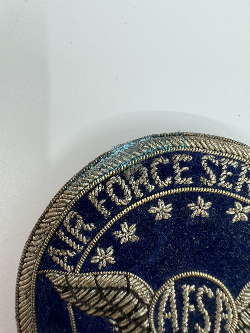Vintage Air Force Sergeants Association AFSA MCMLXI Patch Triple-Pin Cloth