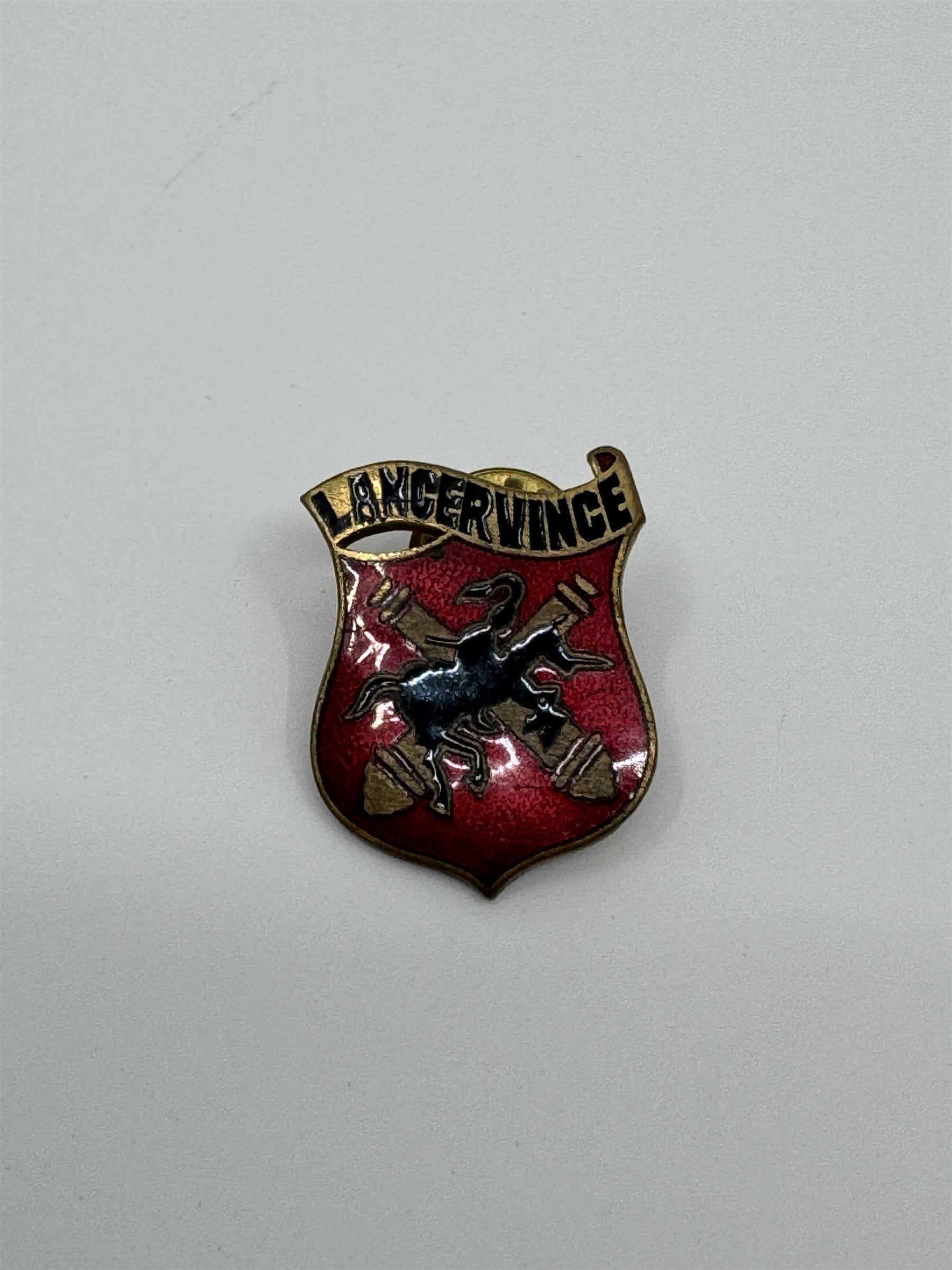 U.S. Army LANCERVINCE DI Pin 64th Field Artillery Button Vintage