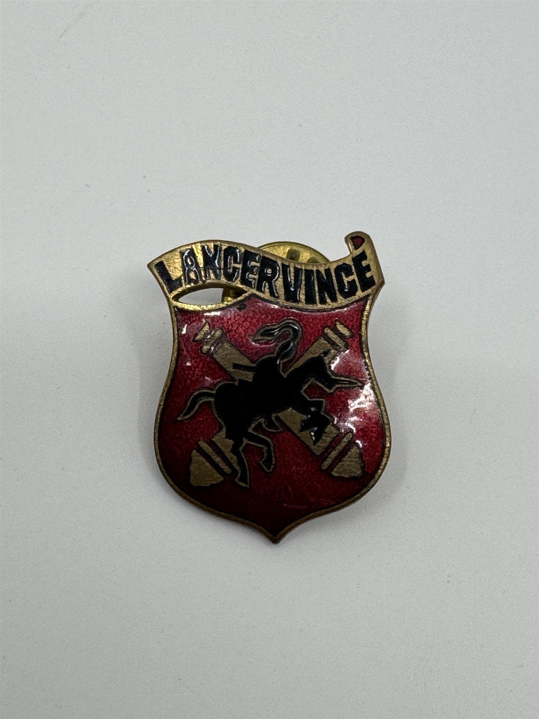 U.S. Army LANCERVINCE DI Pin 64th Field Artillery Button Vintage