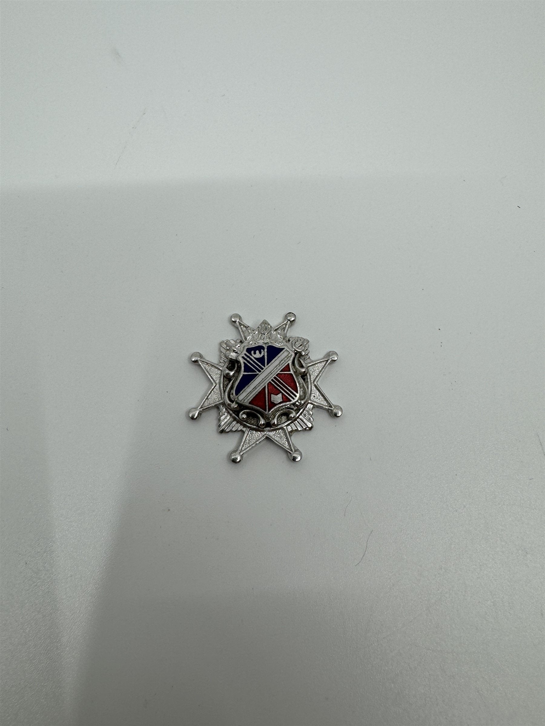 Vintage Coro Signed Heraldic Family Crest Brooch/Pin/Badge *No Pin Attachment*