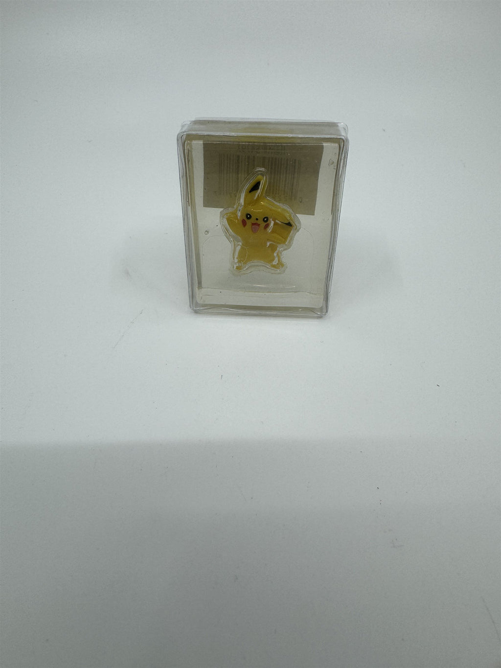 Vintage Pokemon Eraser Pikachu Sealed In Plastic Case NIB NOS 2008