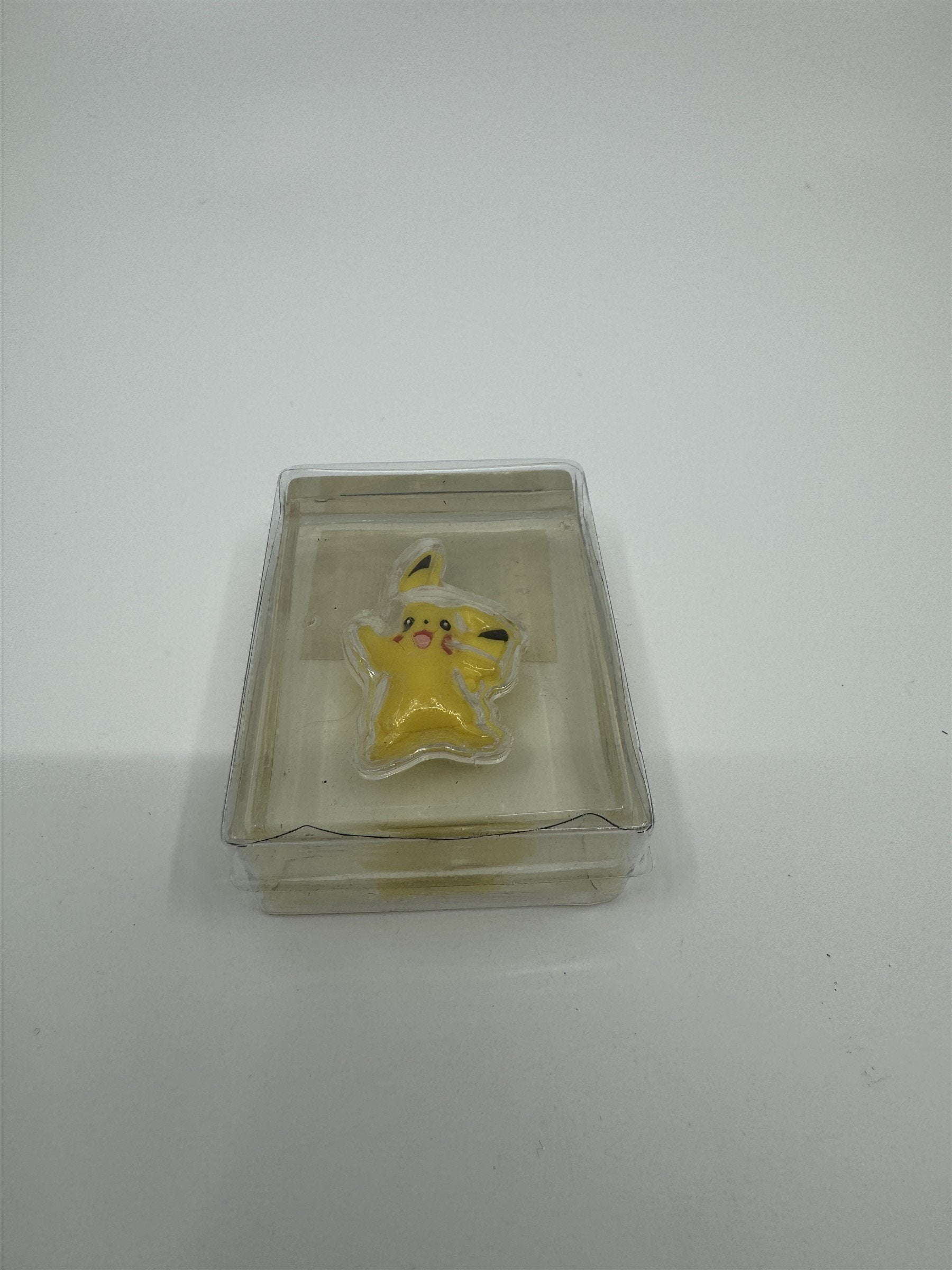 Vintage Pokemon Eraser Pikachu Sealed In Plastic Case NIB NOS 2008