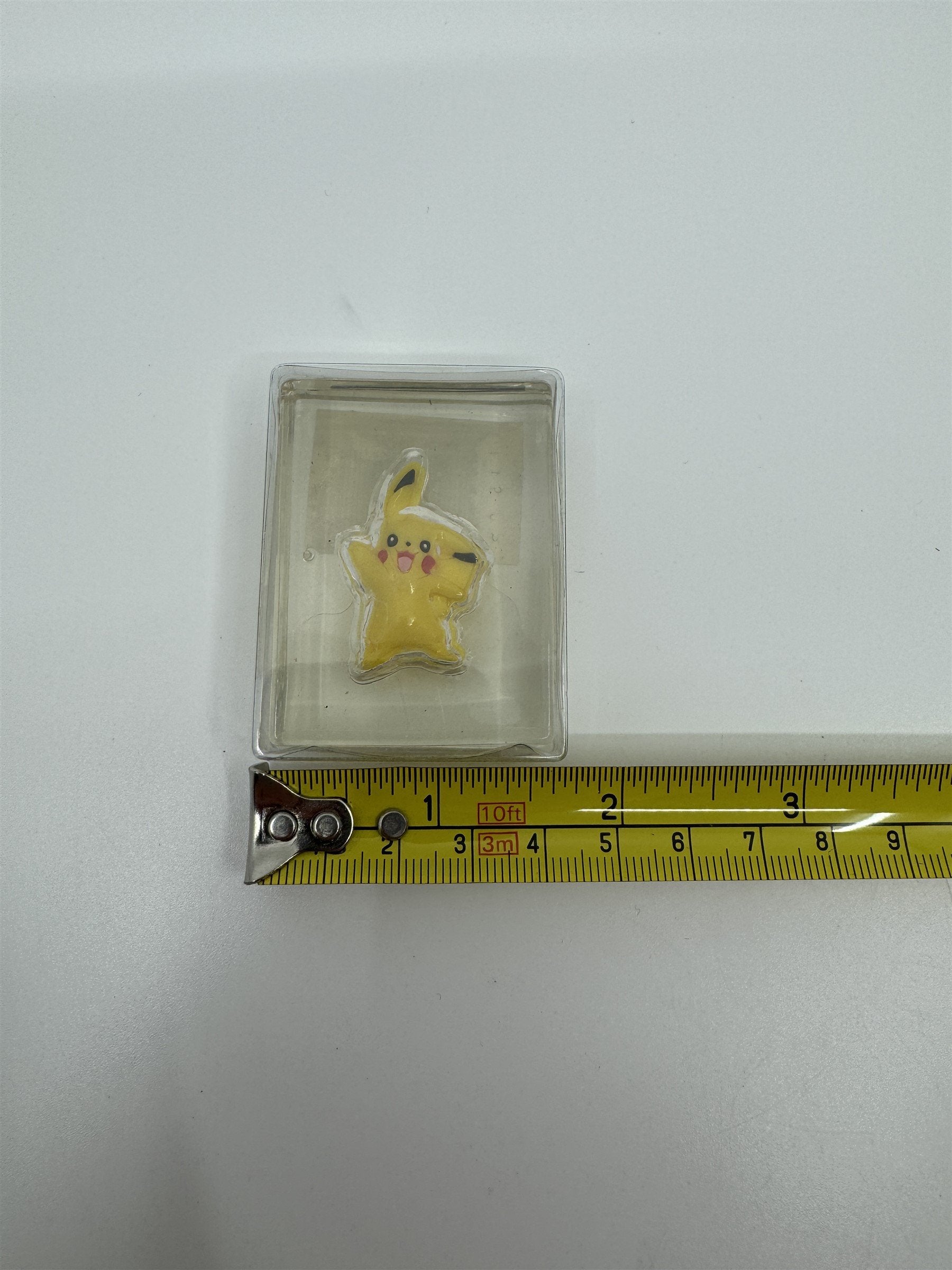 Vintage Pokemon Eraser Pikachu Sealed In Plastic Case NIB NOS 2008