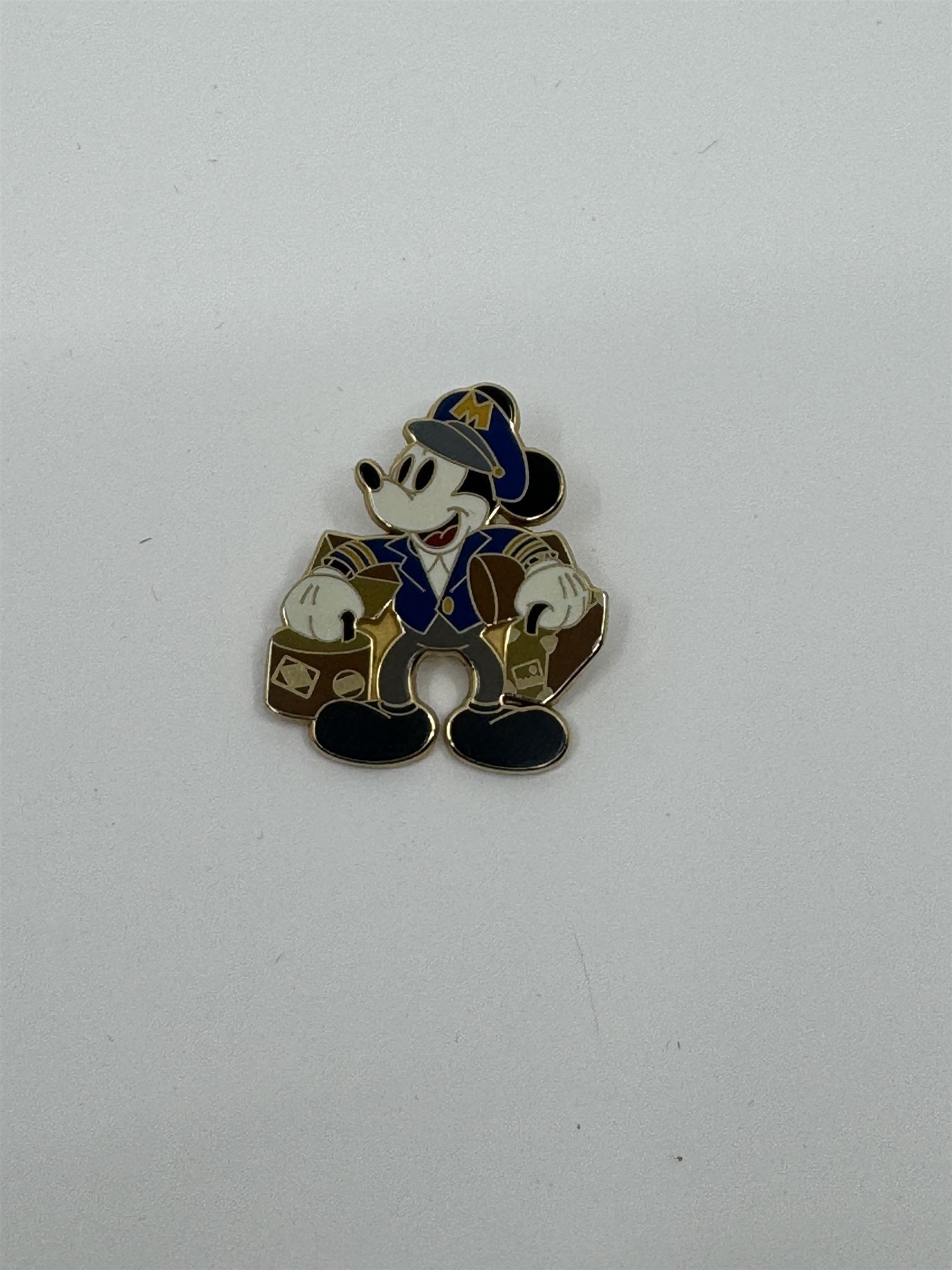 Disney's Magical Express Mickey Disney Pin 44599 Bellhop Luggage (No Backing)