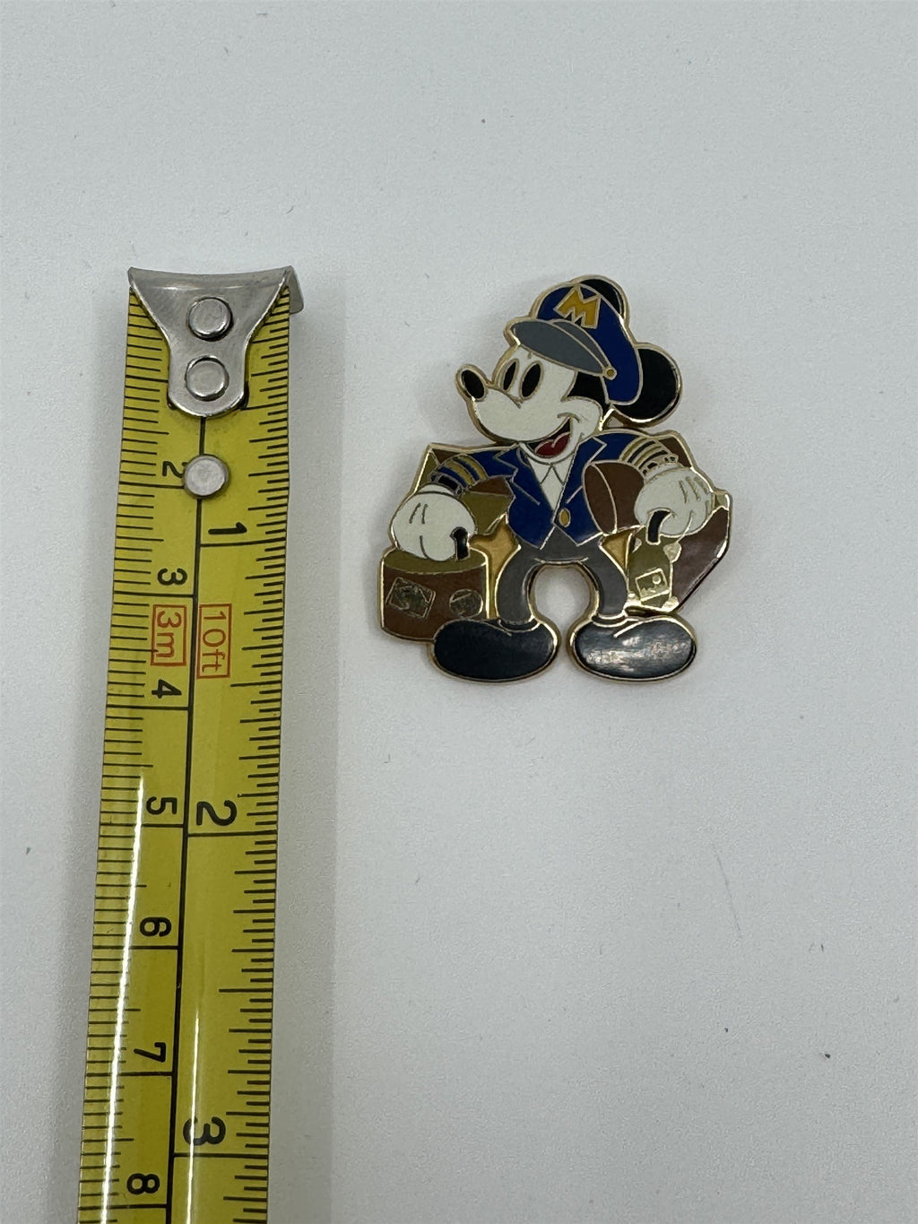 Disney's Magical Express Mickey Disney Pin 44599 Bellhop Luggage (No Backing)