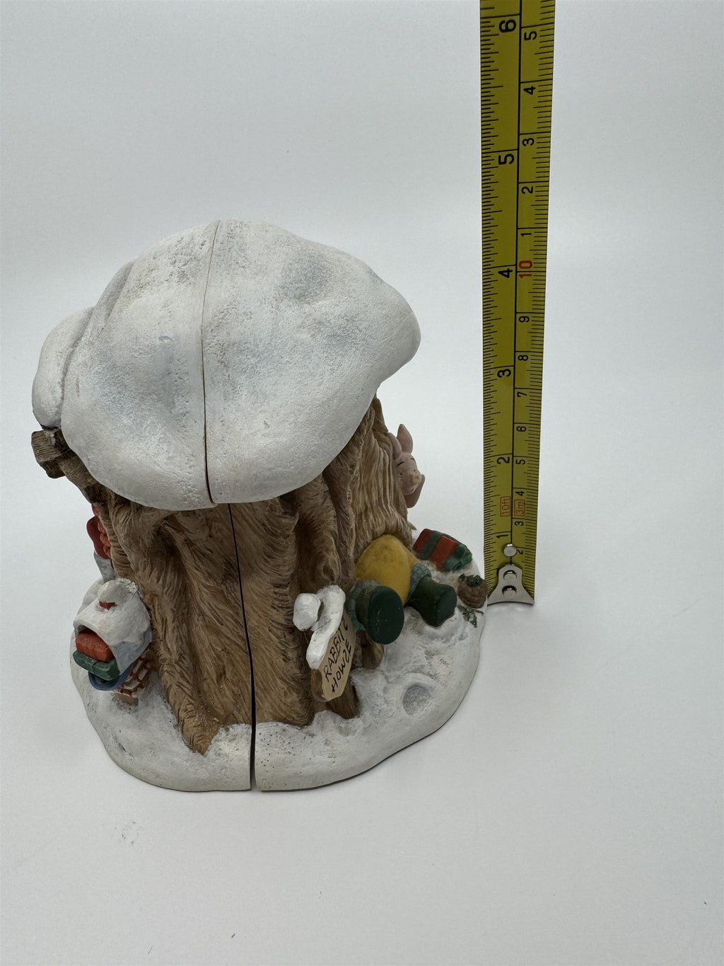 Disney Winnie The Pooh Rabbit's House Hinged Christmas Home Burrow Decor