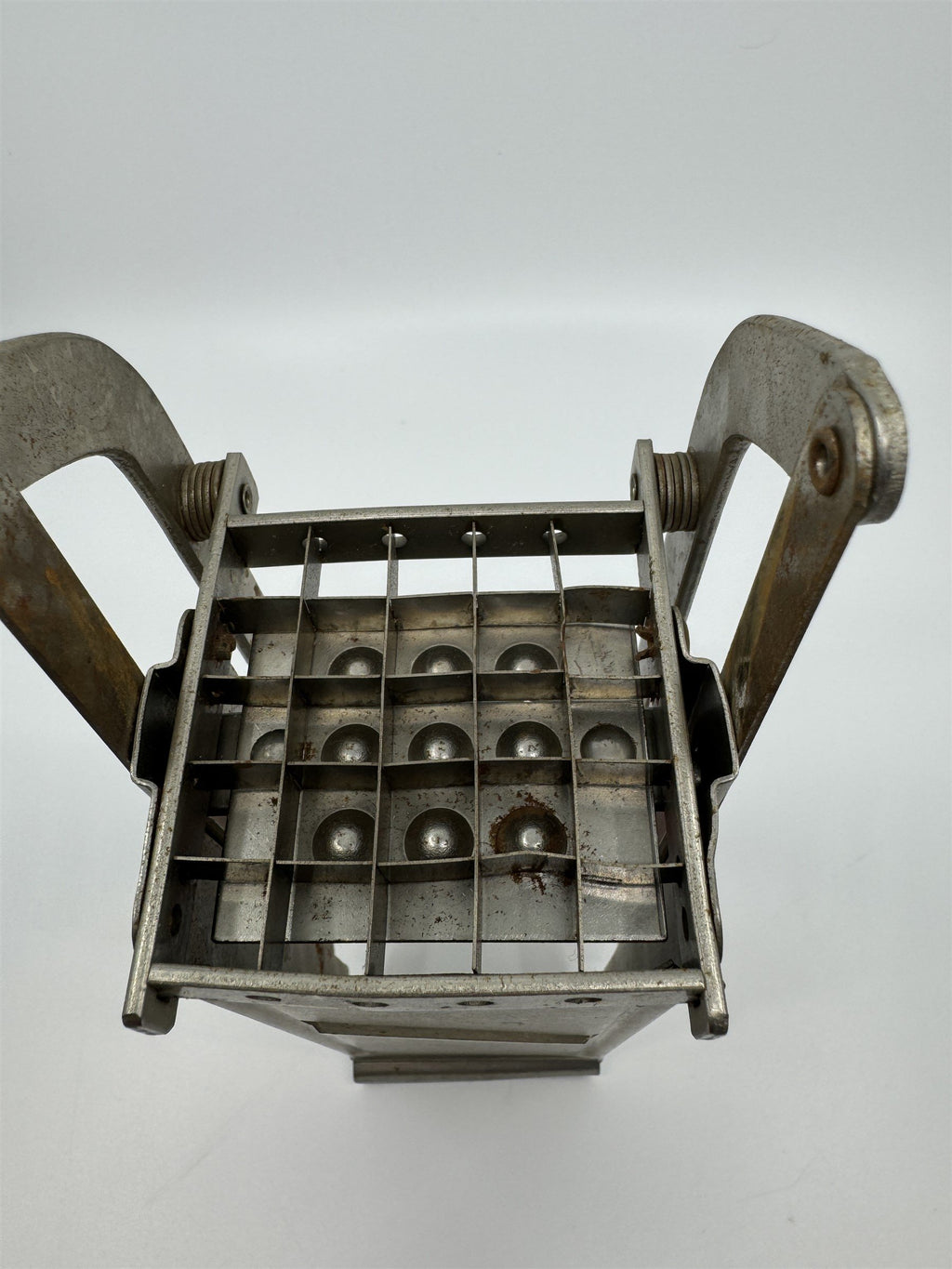 Vintage Potato Cutter Slicer Manual French Fry Machine Cutter Red