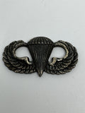 Vintage WWII Sterling Silver US Army Airborne Jump Parachute Pin/Badge 23C