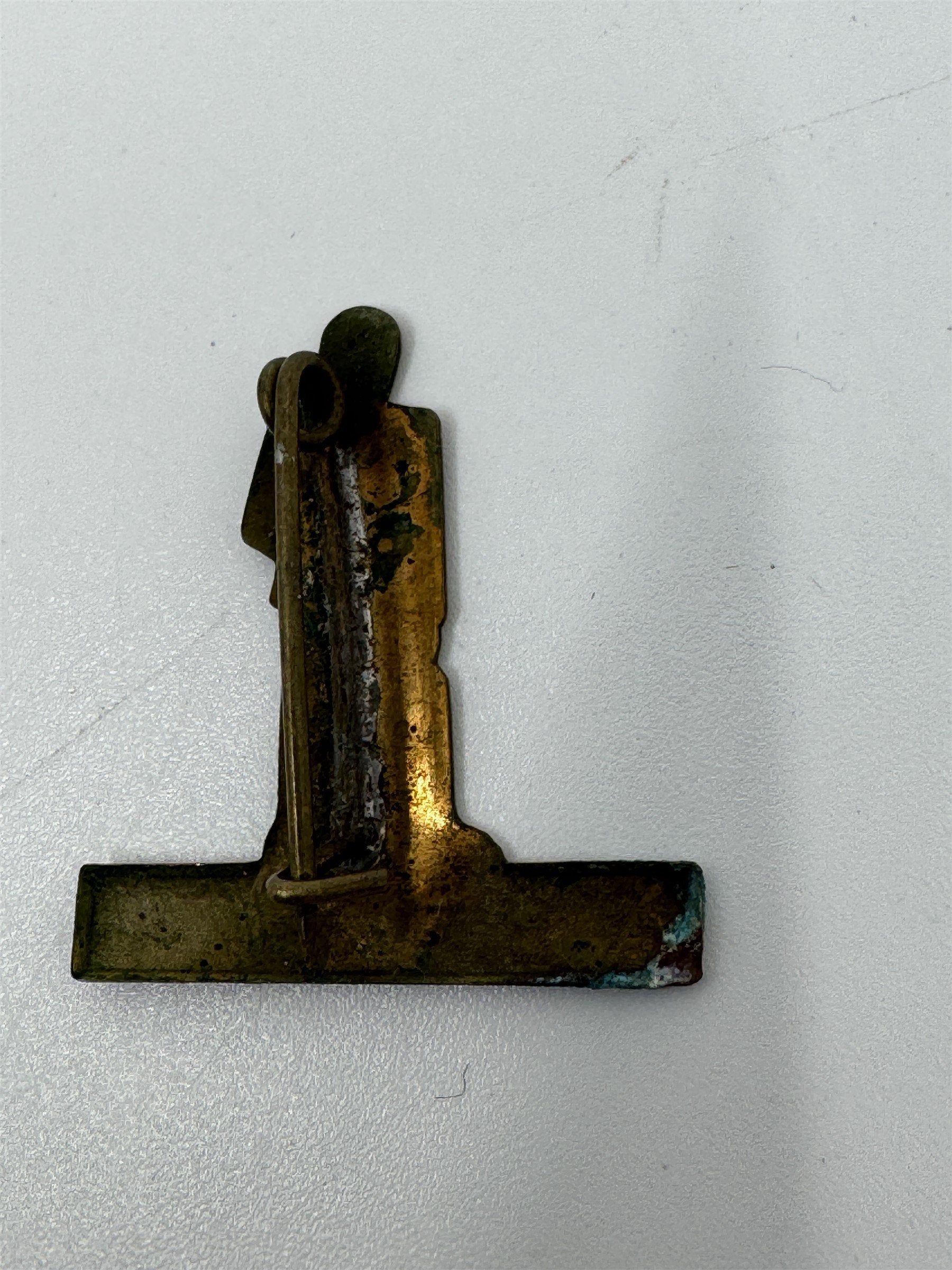 Vintage New York World's Fair Robot Westinghouse Pin /w Wear Elektro Pin 1939