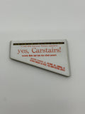 Vintage Carstairs Distilling Co American Whiskey Advertising Whistle Flute
