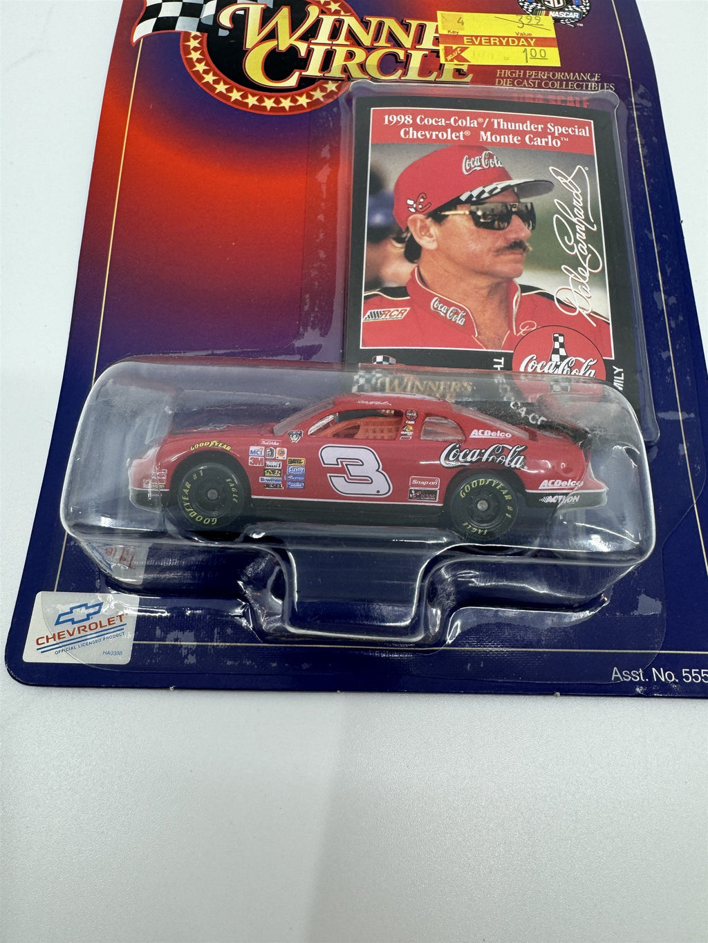 NASCAR 50th Anniversary Winners Circle 1998 Coca-Cola Thunder Special Chevrolet