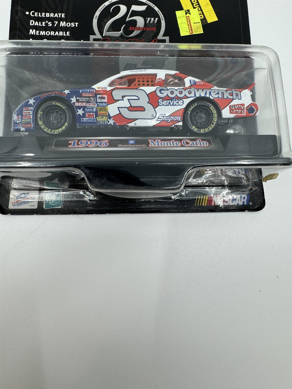 NASCAR Winner Circle Dale Earnhardt 25th Anniversary 1996 Goodwrench Monte Carlo