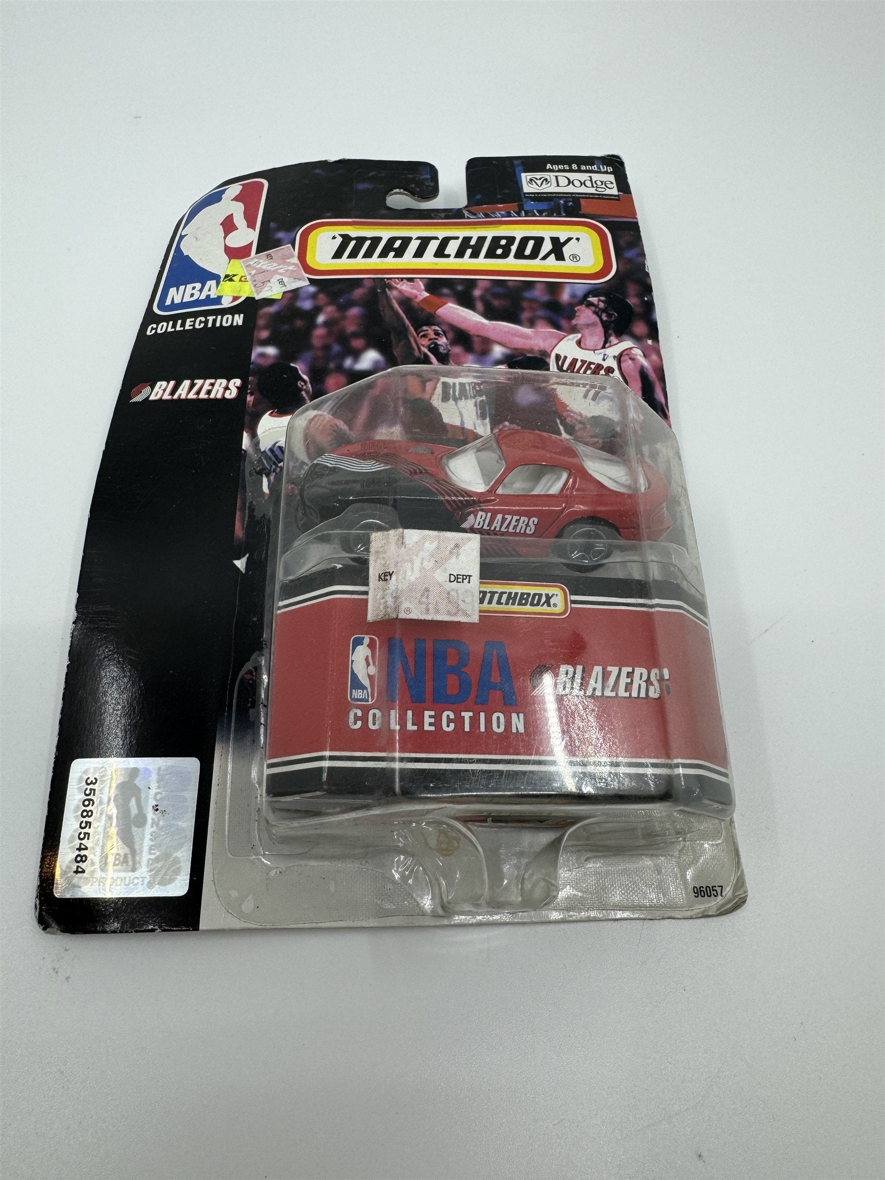 Matchbox 1999 NBA Collection Red Dodge Viper Portland Trail Blazers NIB NOS