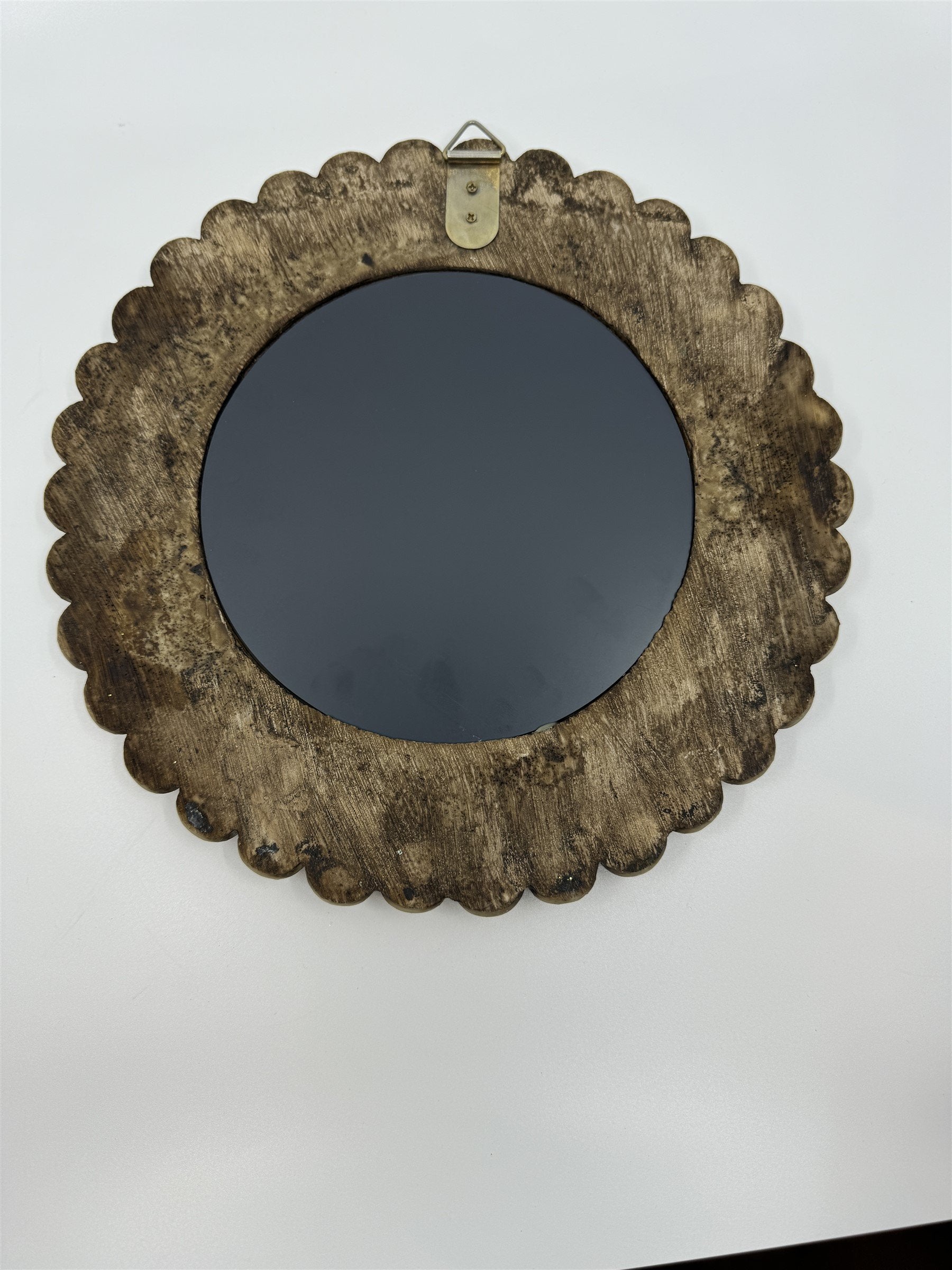 Circular Mirror /w Skull Heads Adornments All Around Zombie Corpses Death Mirror