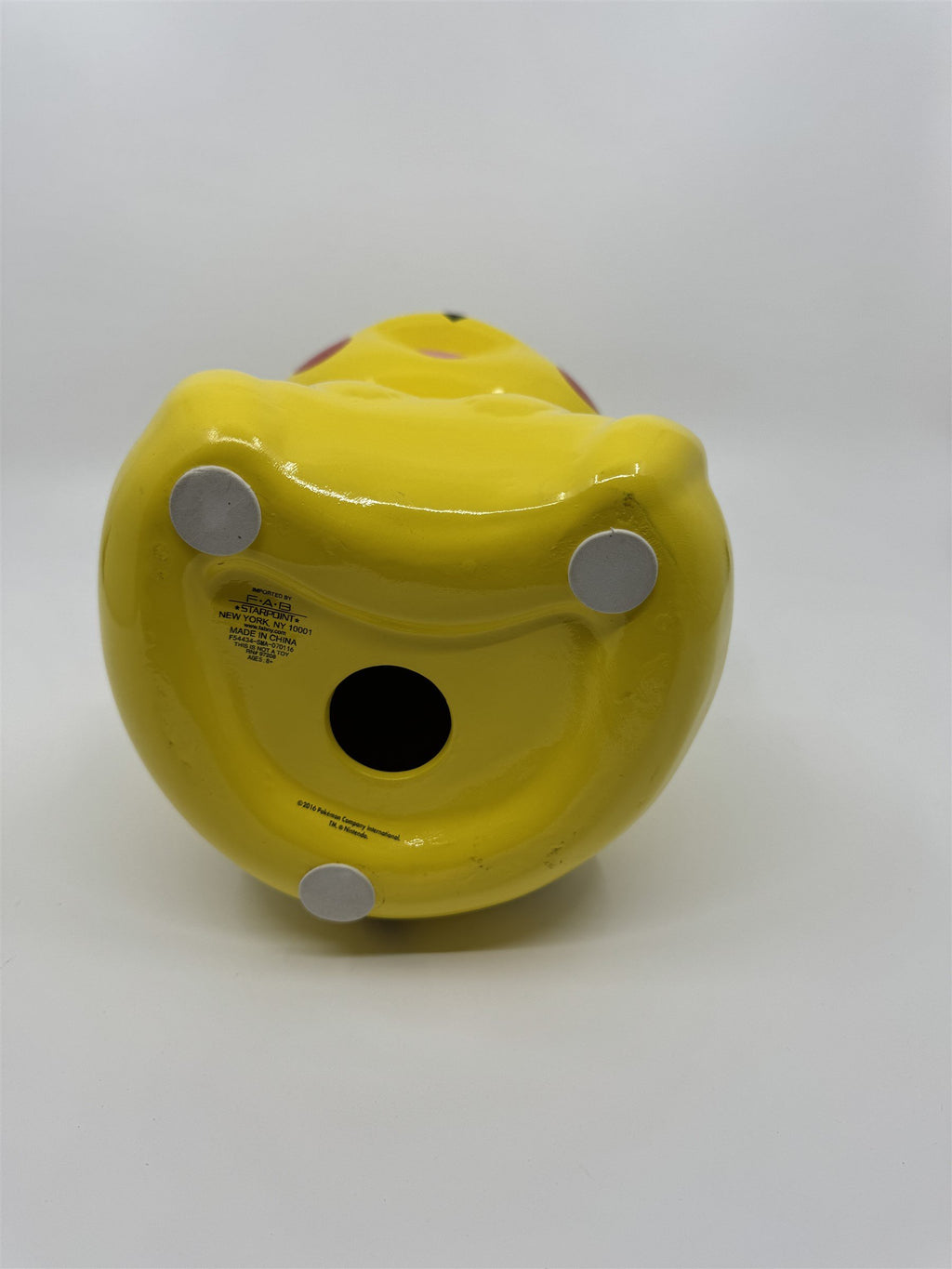 2016 Pikachu Pokemon Piggy Bank FAB Starpoint Nintendo 10" Tall Gotta Catch 'Em
