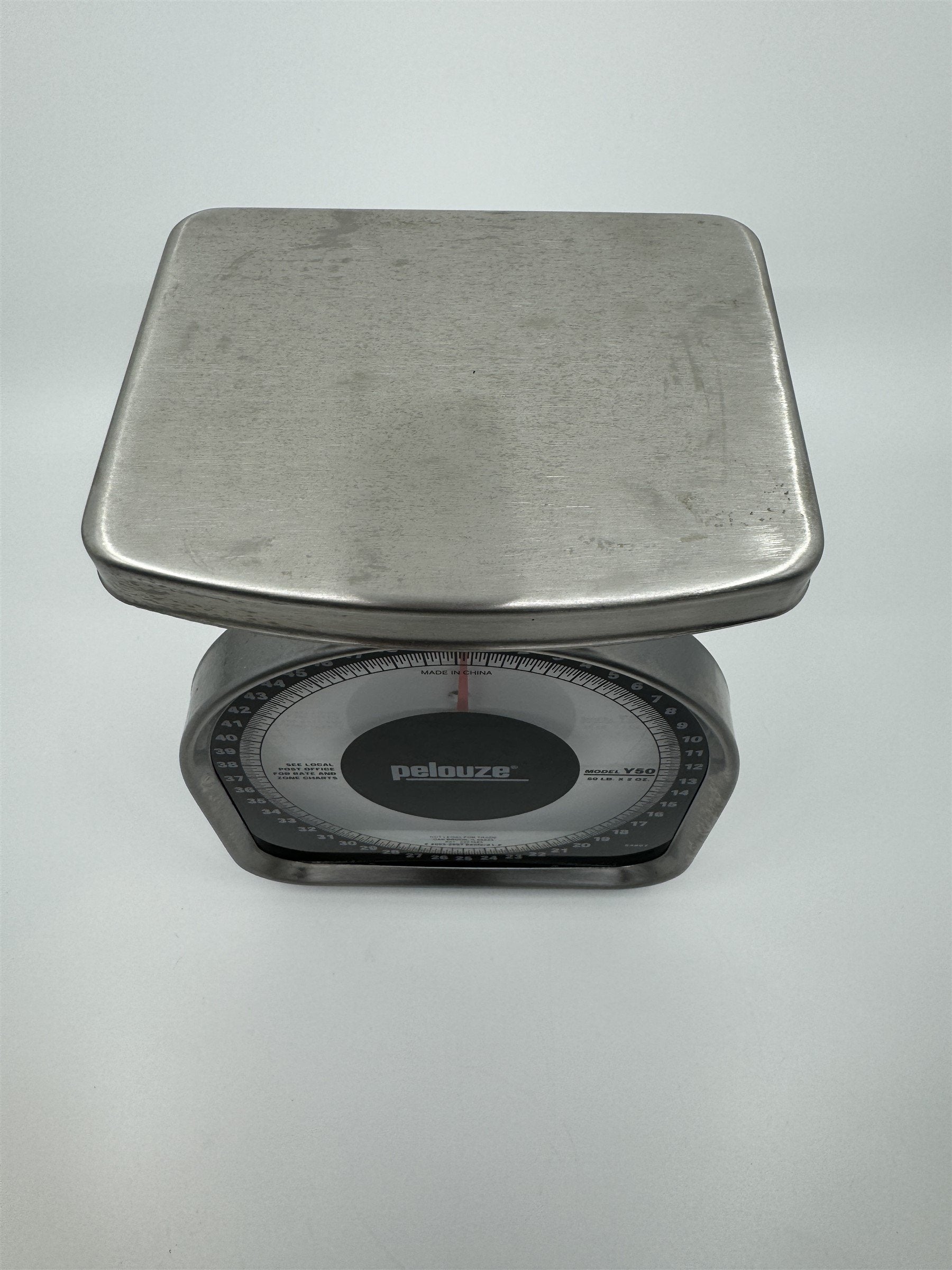 Pelouze Heavy Duty Mechanical 50lb Shipping Scale Model Y-50