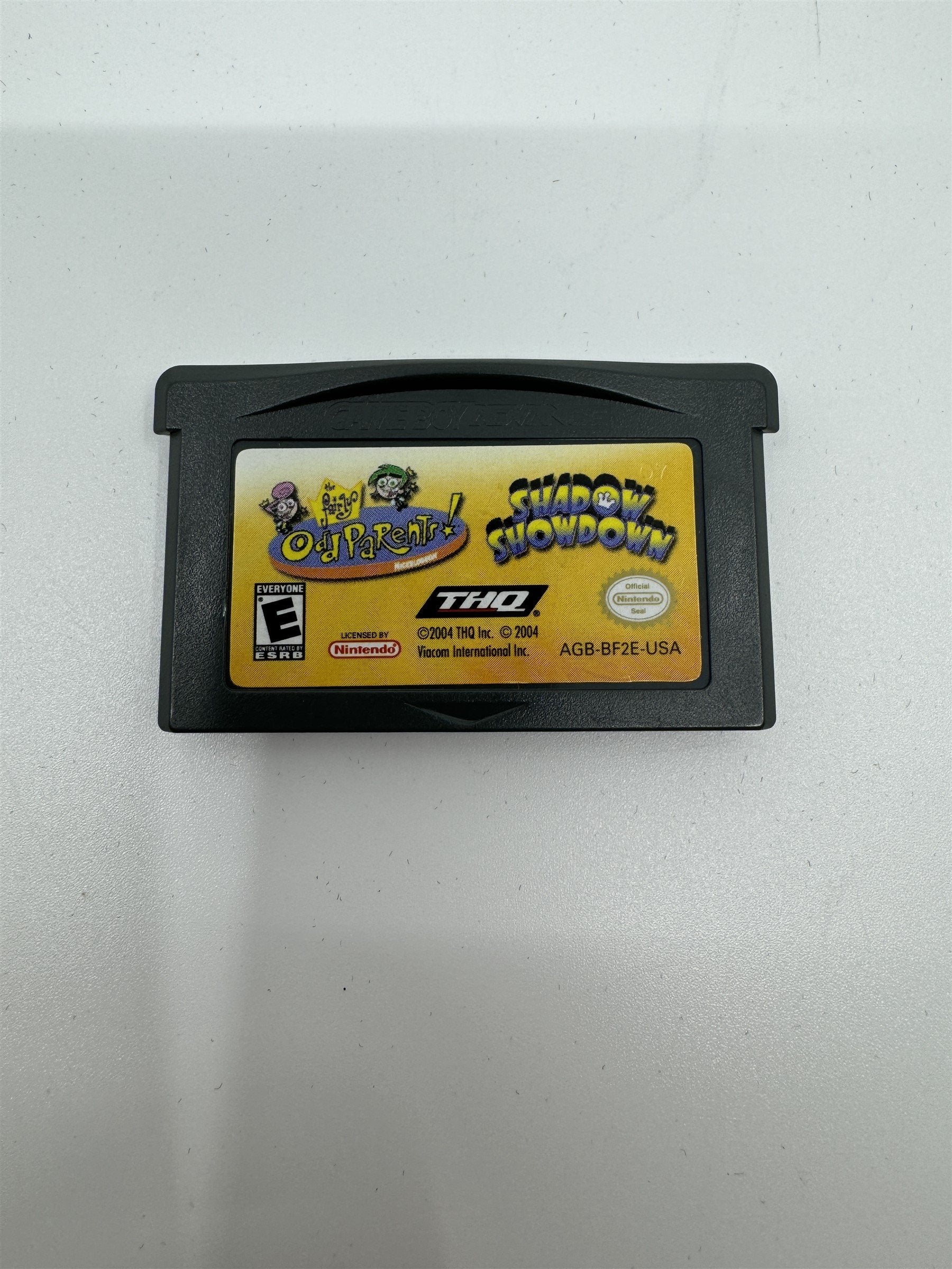 Fairly Odd Parents: Shadow Showdown Cartridge Nintendo Game Boy Advance