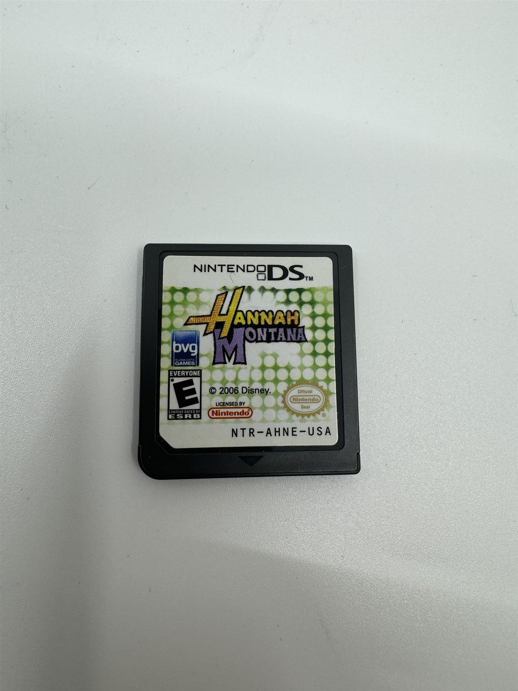 Disney Hannah Montana Game Cartridge Nintendo DS