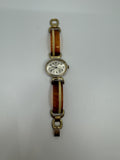VTG 1940s Majesti Womens Watch Bakelite Strap 17 Jewels Manual Wind