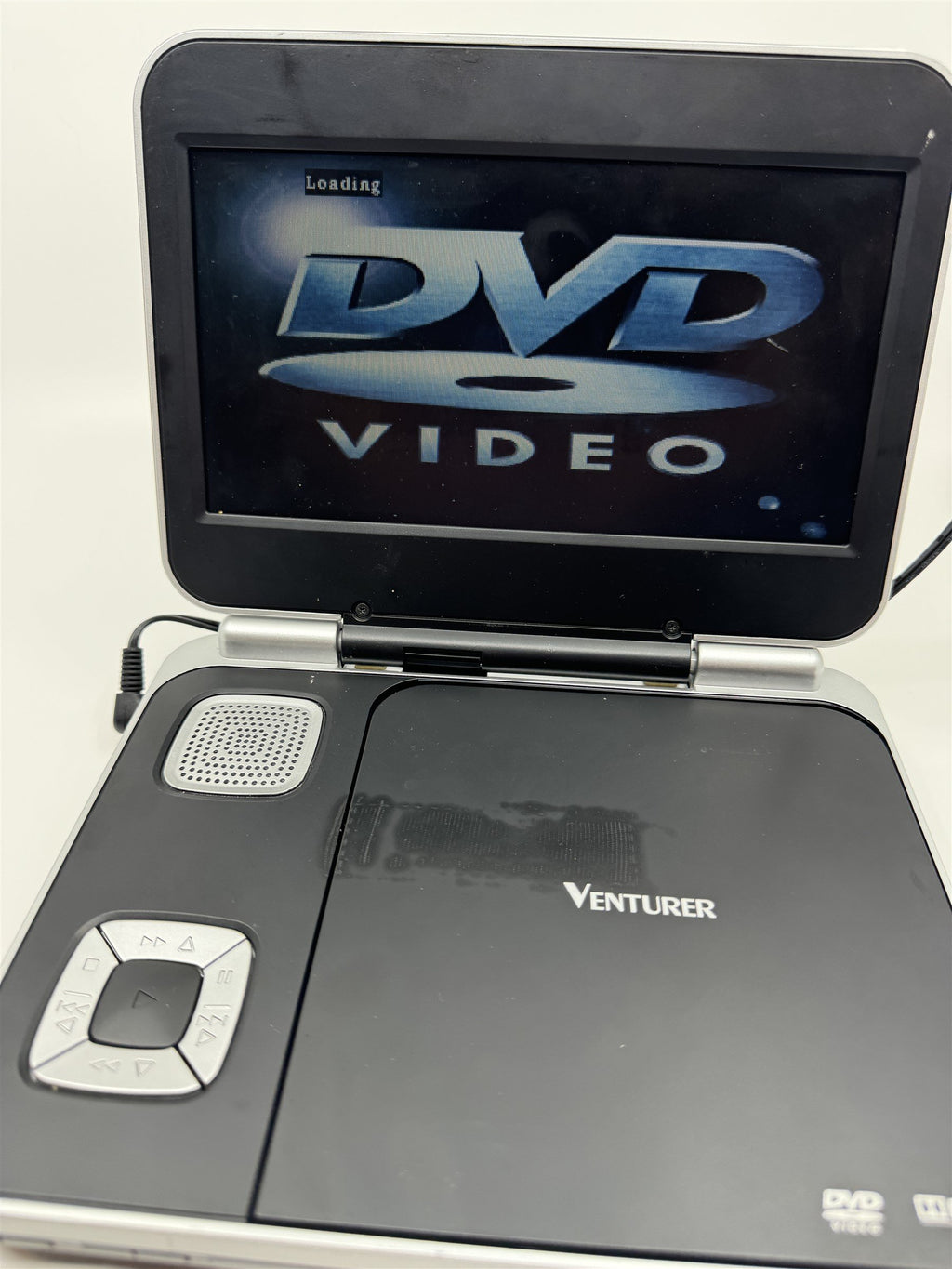 Venturer Portable DVD Player PVS8380 Includes Wall+Auto Chargers and Travel Case