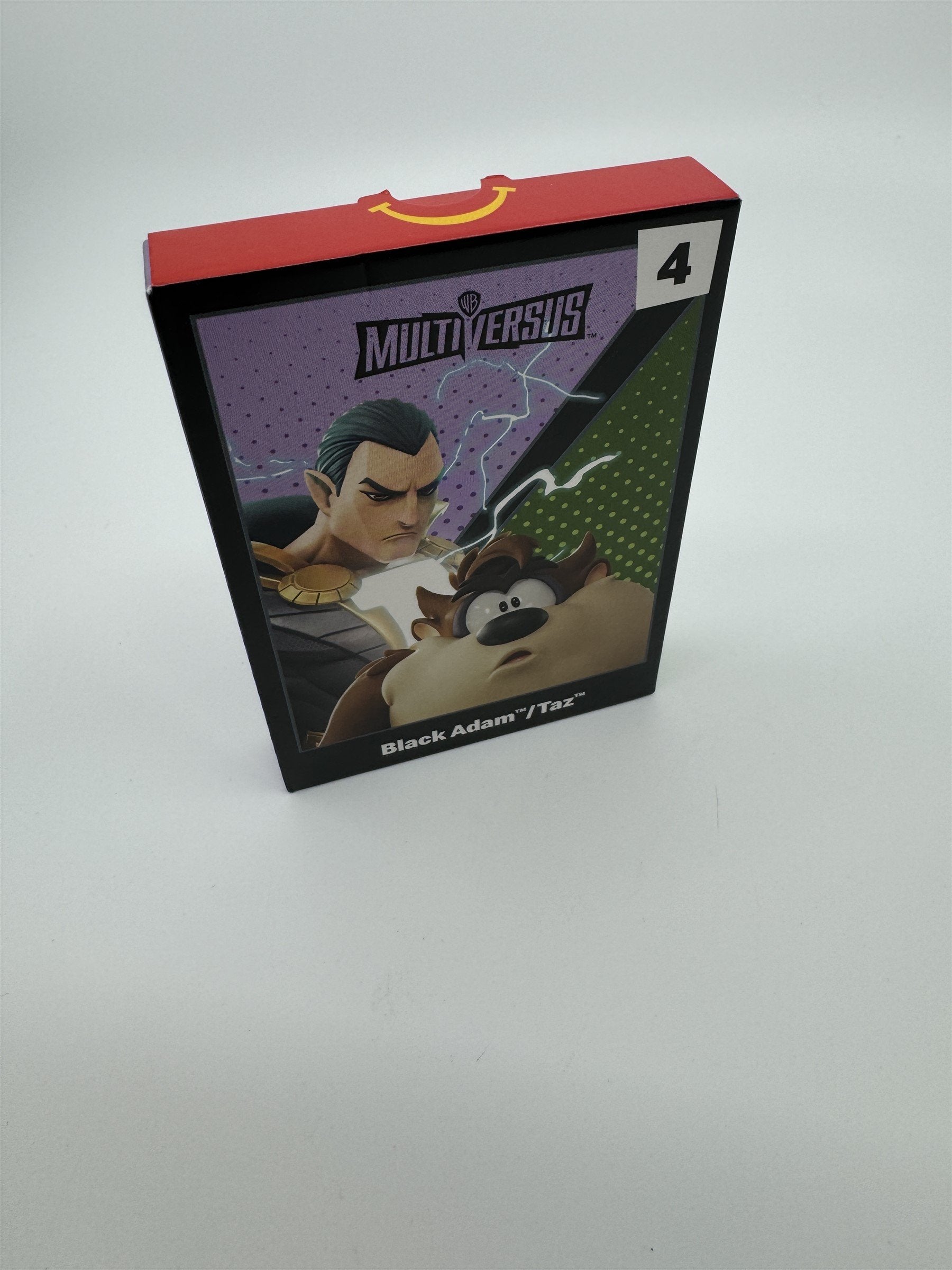 Multiversus McDonald's Happy Meal Toy 2024 #4 Black Adam/Taz New In Box