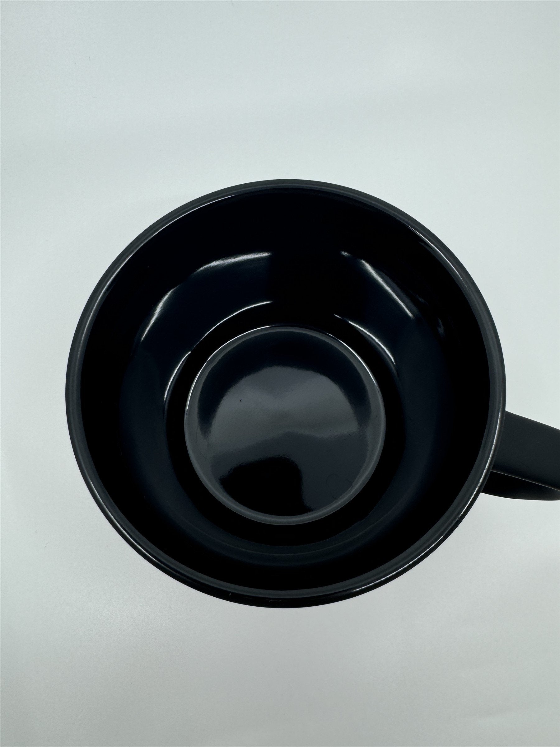 Halloween Jack-O-Lantern Pumpkin Mug Black Matte Feel