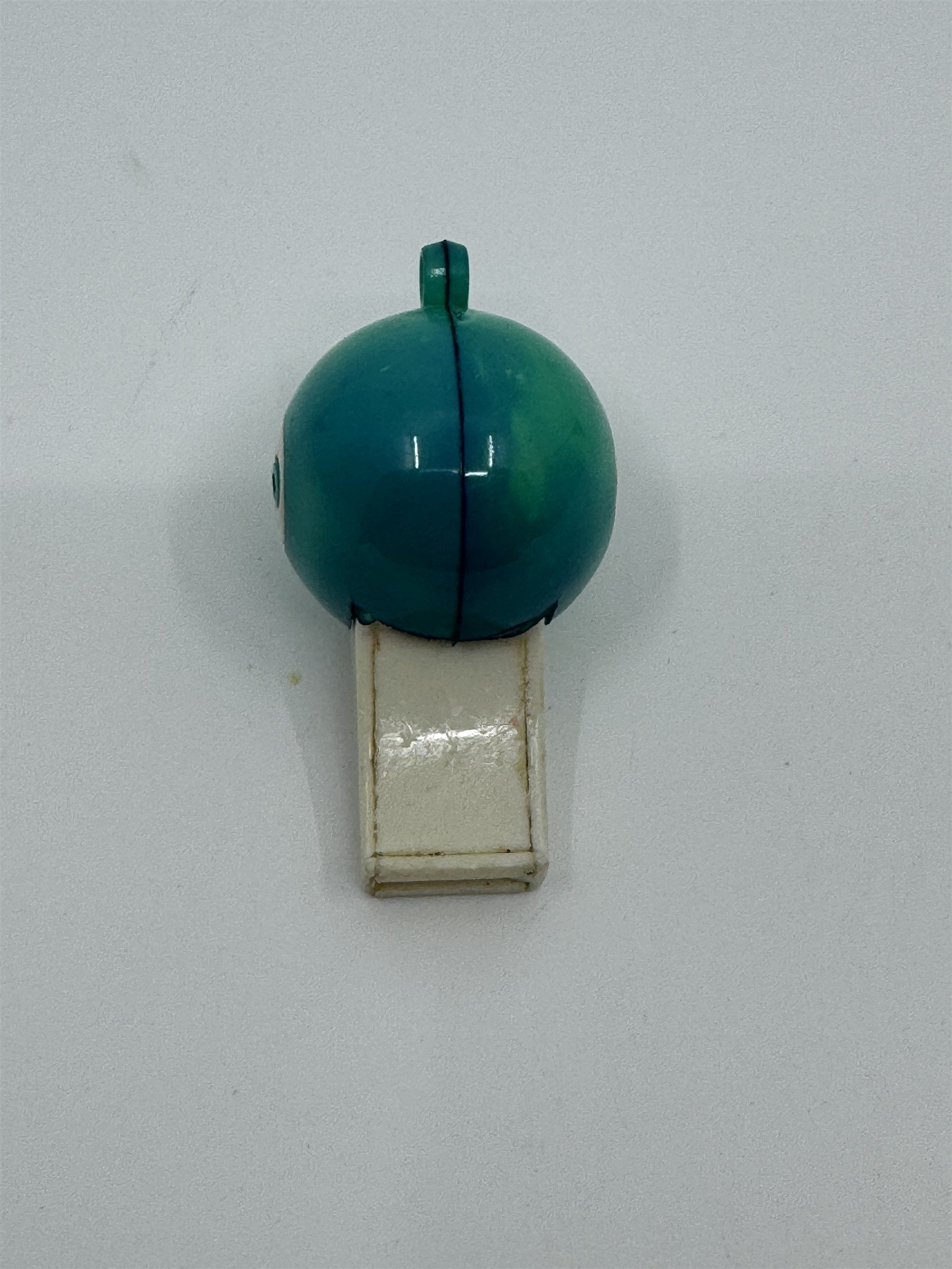 1960's VINTAGE "8 BALL" WHISTLE BLUE-ISH/GREEN COLOR