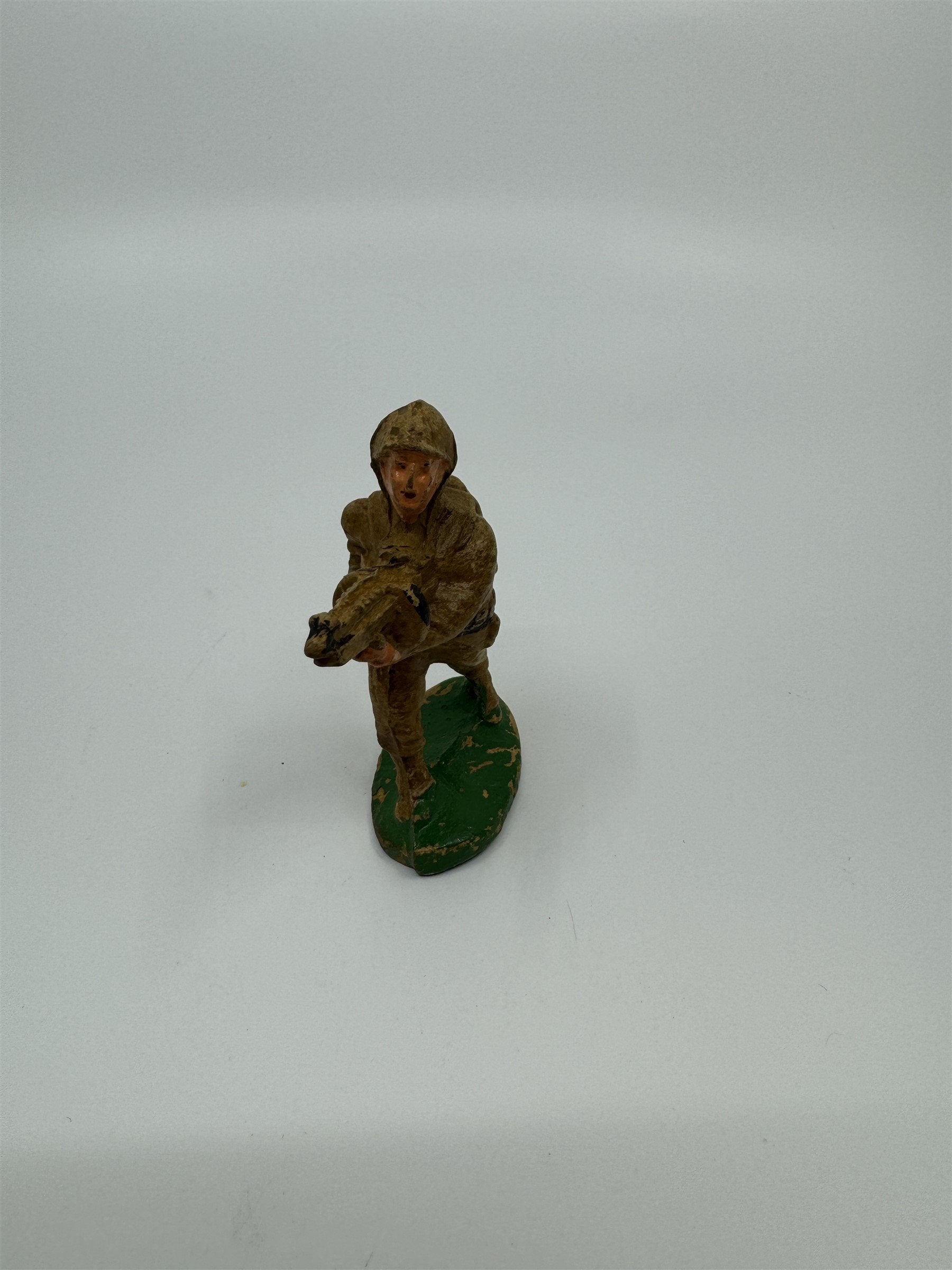 Vintage 1940s WWII Composition Toy Soldier Barclay Manoil Dime Store, USA Made