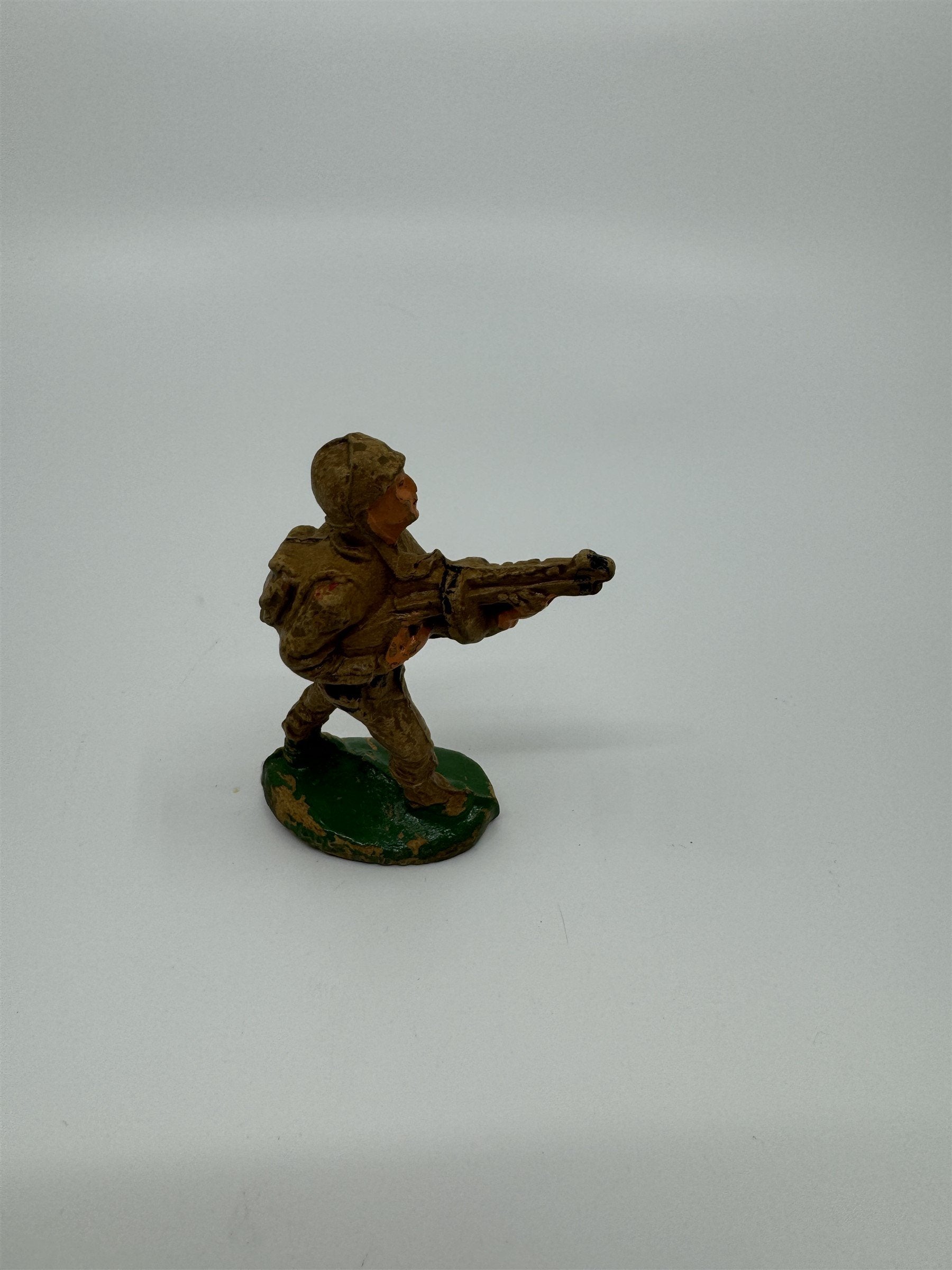 Vintage 1940s WWII Composition Toy Soldier Barclay Manoil Dime Store, USA Made