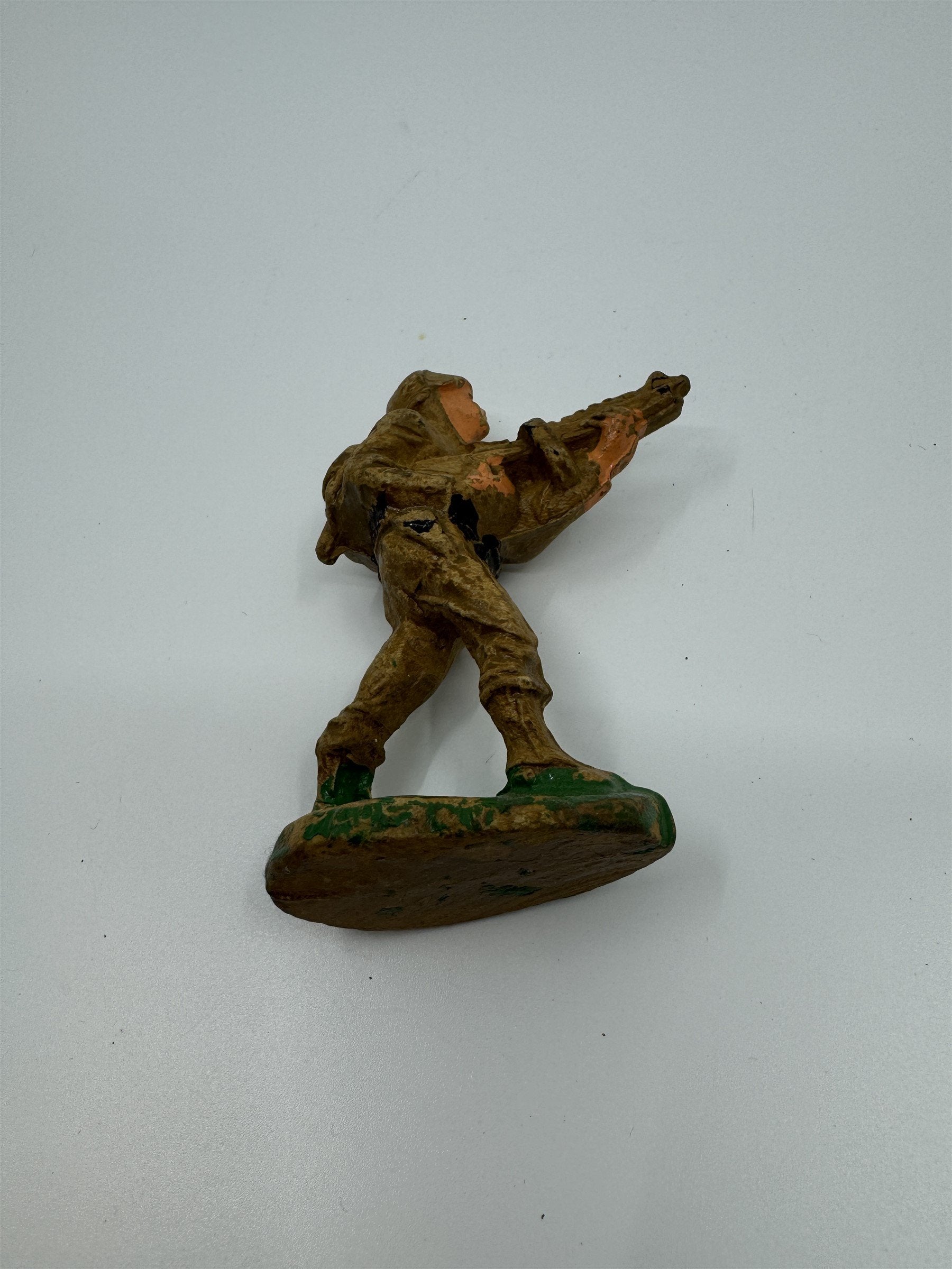 Vintage 1940s WWII Composition Toy Soldier Barclay Manoil Dime Store, USA Made