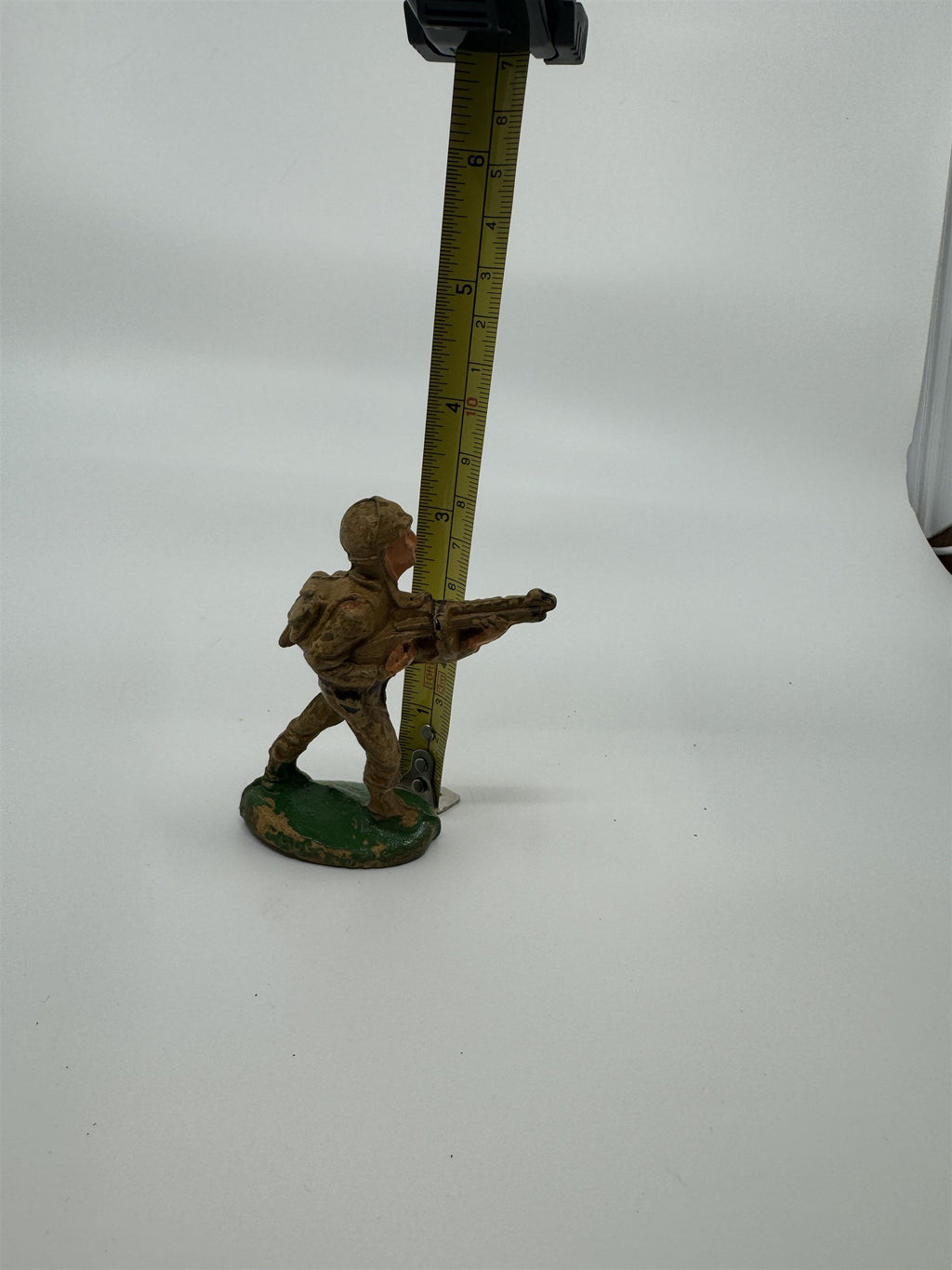 Vintage 1940s WWII Composition Toy Soldier Barclay Manoil Dime Store, USA Made