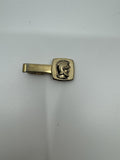 Vintage Hickok USA Trojan Spartan Tie Clip Tie Bar Gold-Toned