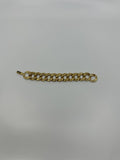 Vintage Napier Gold Tone Braided/Loop Bracelet