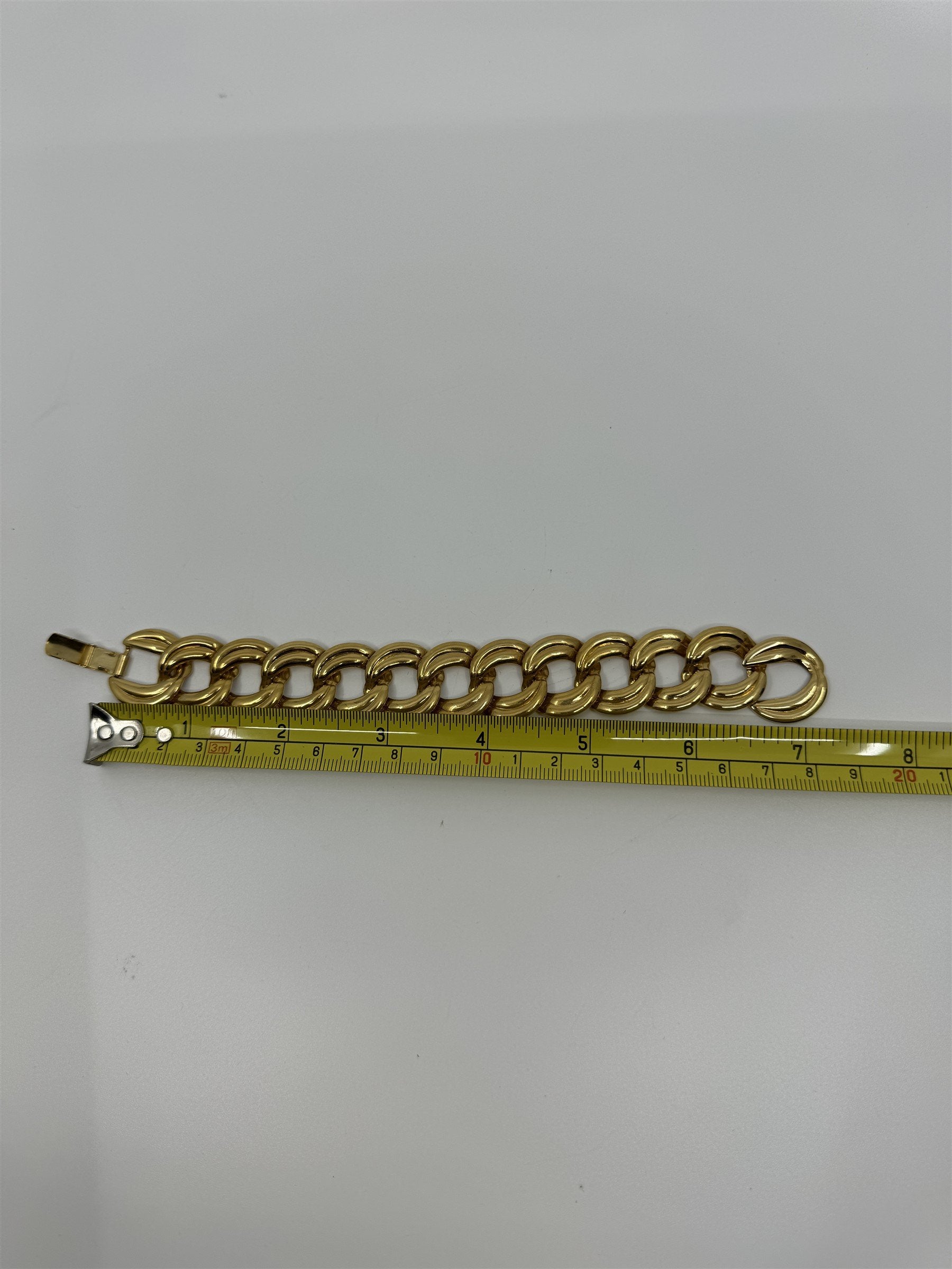 Vintage Napier Gold Tone Braided/Loop Bracelet