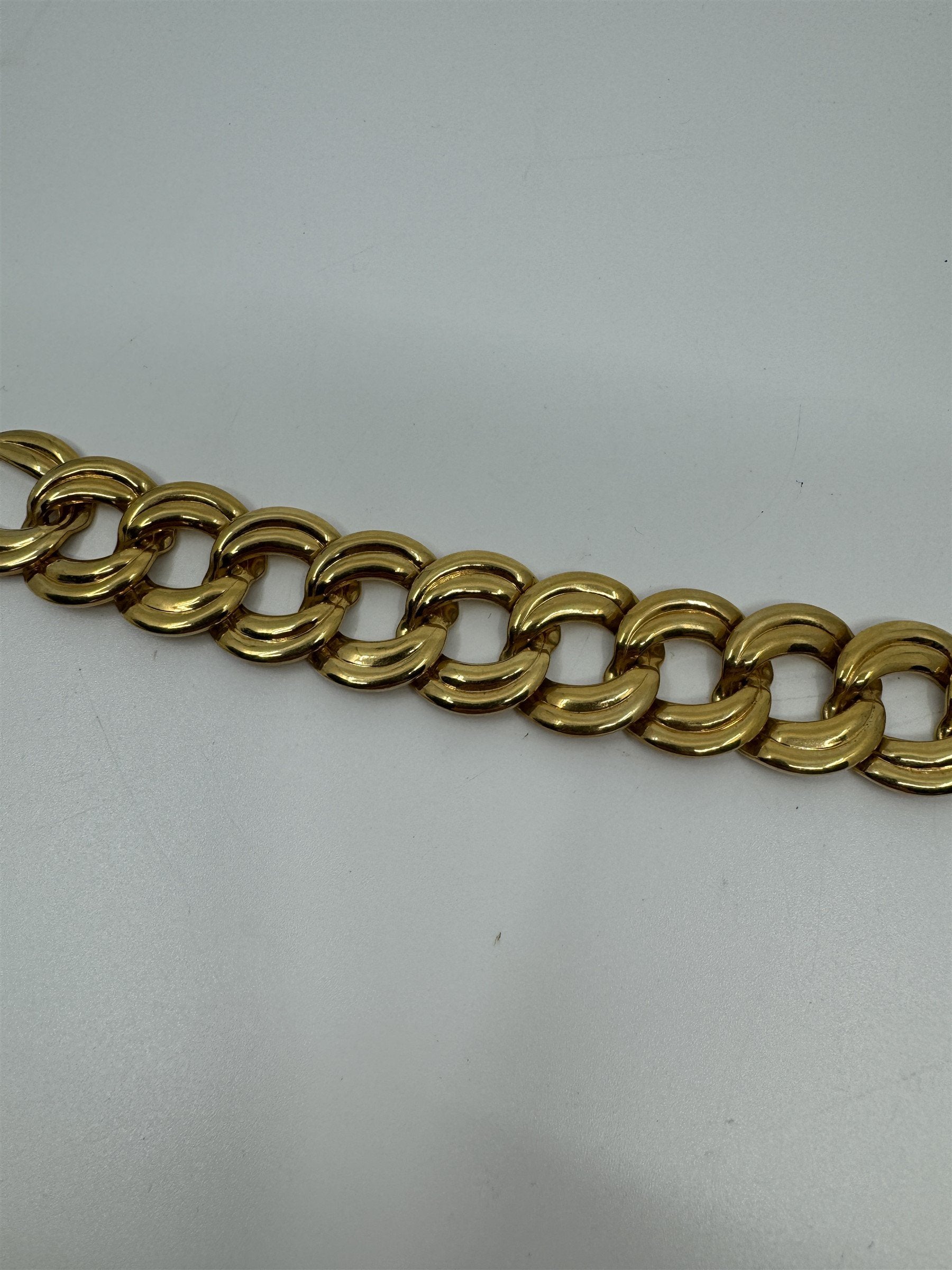 Vintage Napier Gold Tone Braided/Loop Bracelet