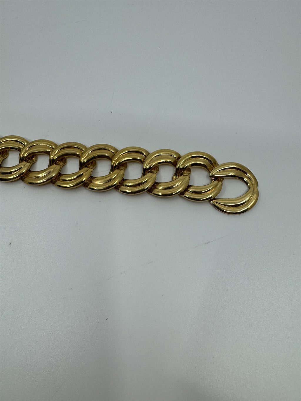 Vintage Napier Gold Tone Braided/Loop Bracelet